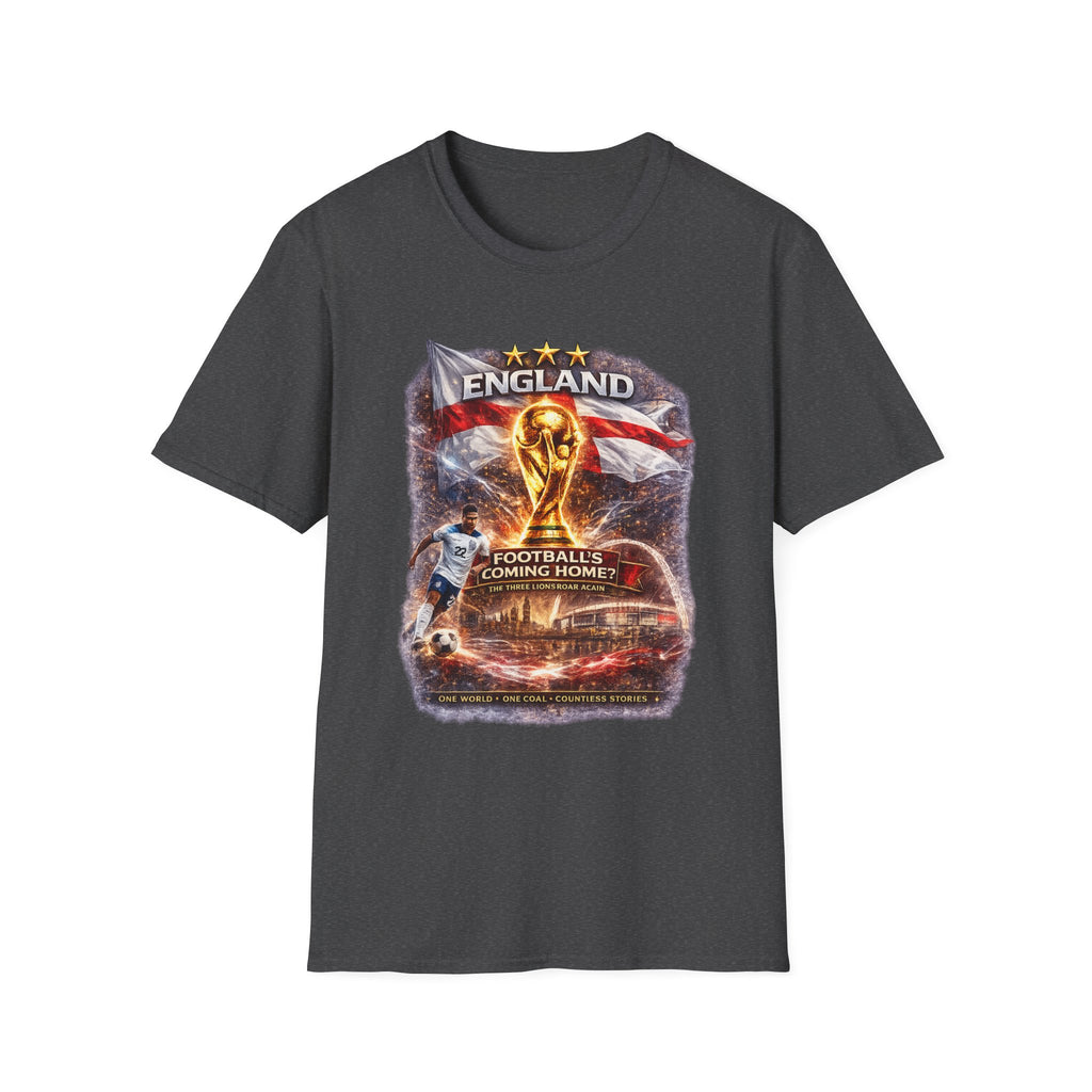 England World Cup 2026 T-Shirt — "Football's Coming Home"