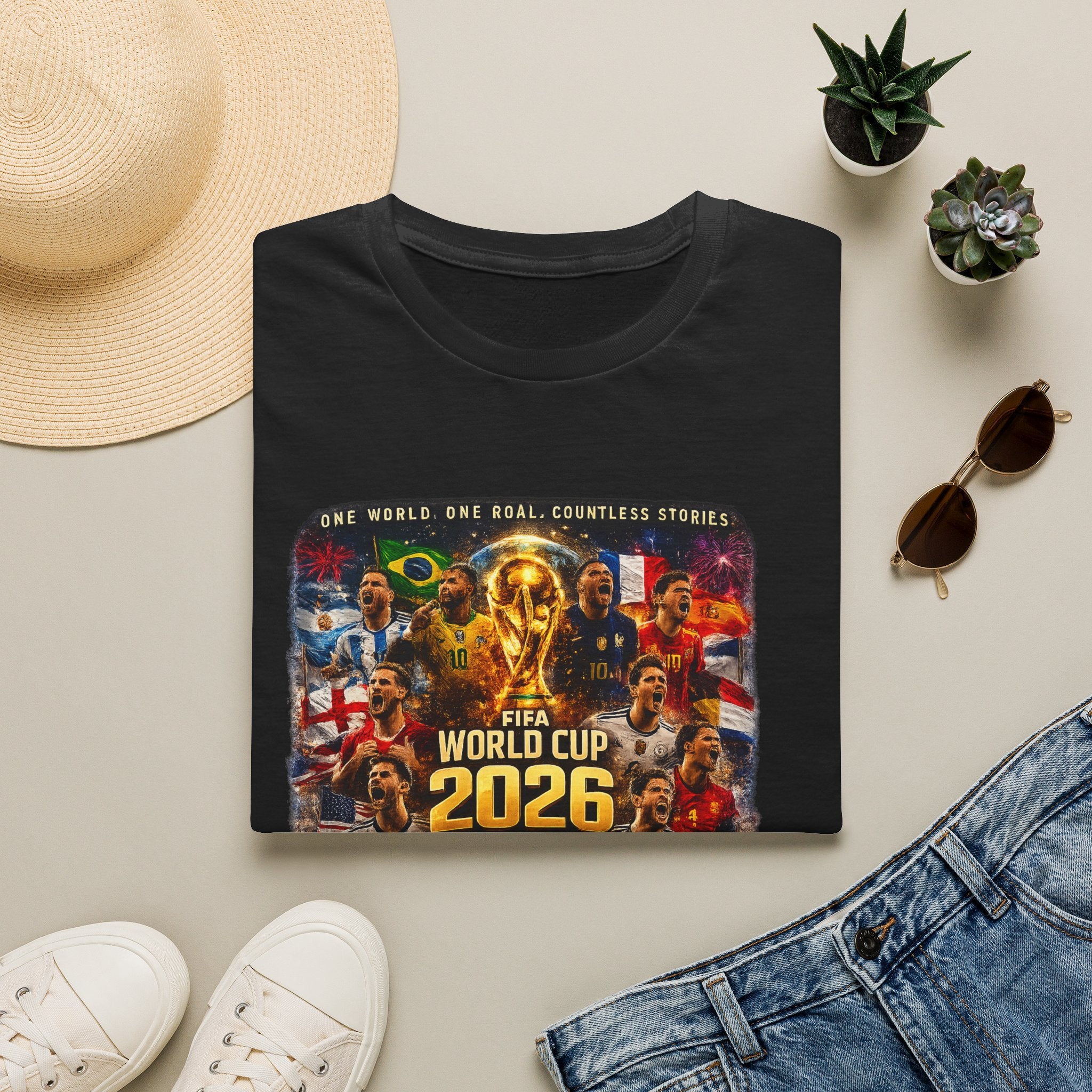2026 FIFA World Cup T-Shirt — Soccer Tournament Graphic Tee