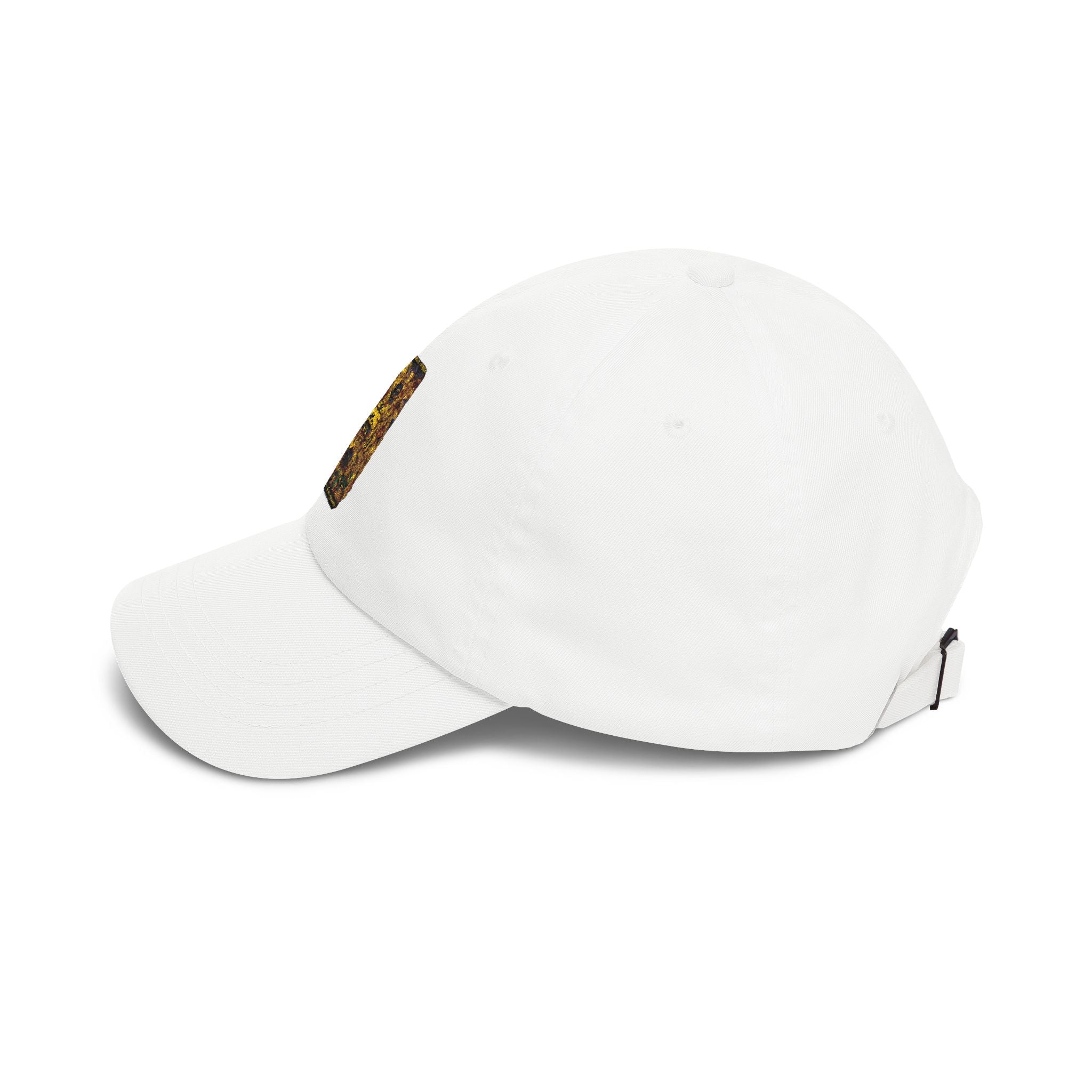 Dad Cap with Gold Glitter 2025 Patch — New Year Celebration Baseball Hat
