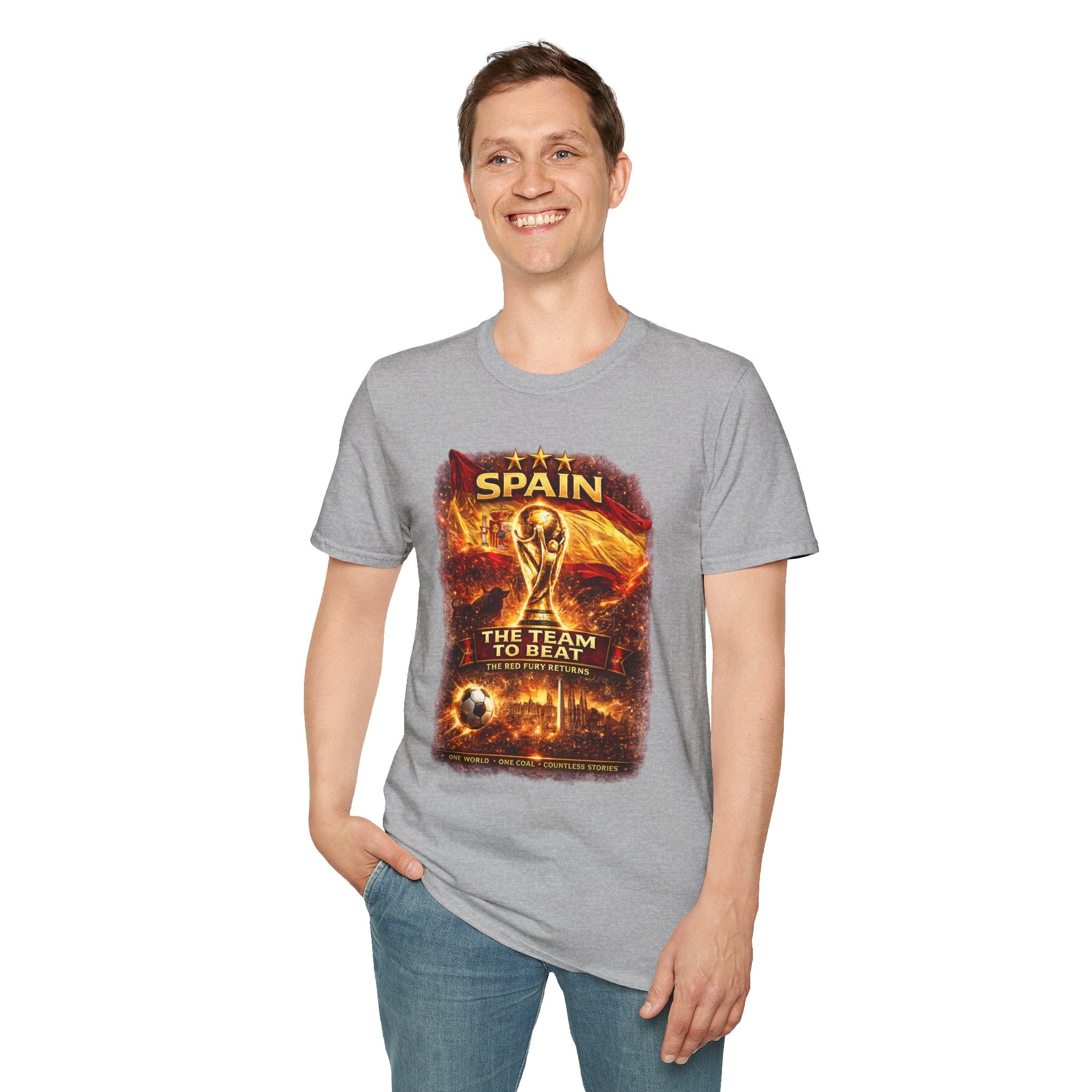 Spain 2026 Football World Cup T-Shirt — Spain Soccer Fan Tee