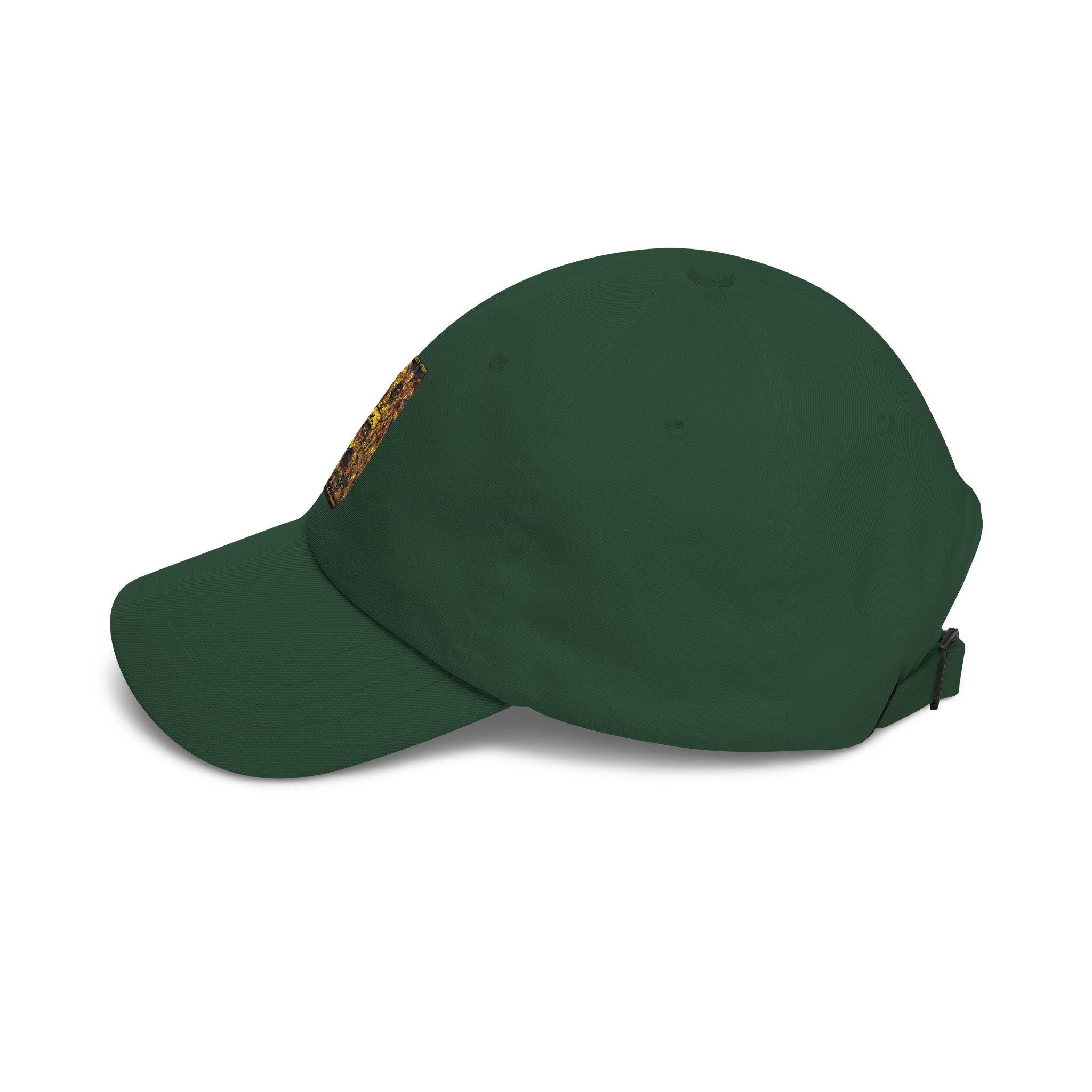Dad Cap with Gold Glitter 2025 Patch — New Year Celebration Baseball Hat