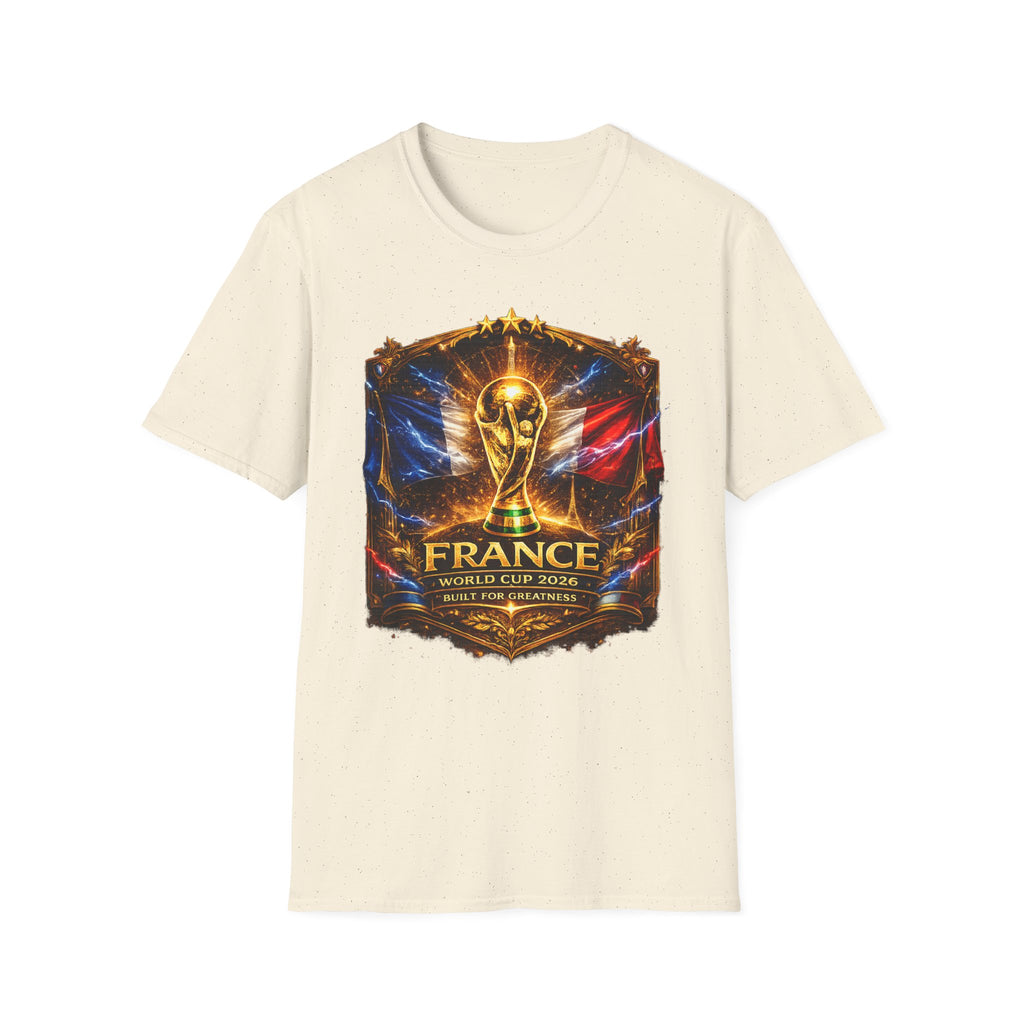 France World Cup Trophy T-Shirt — Golden FIFA Champion Graphic Tee