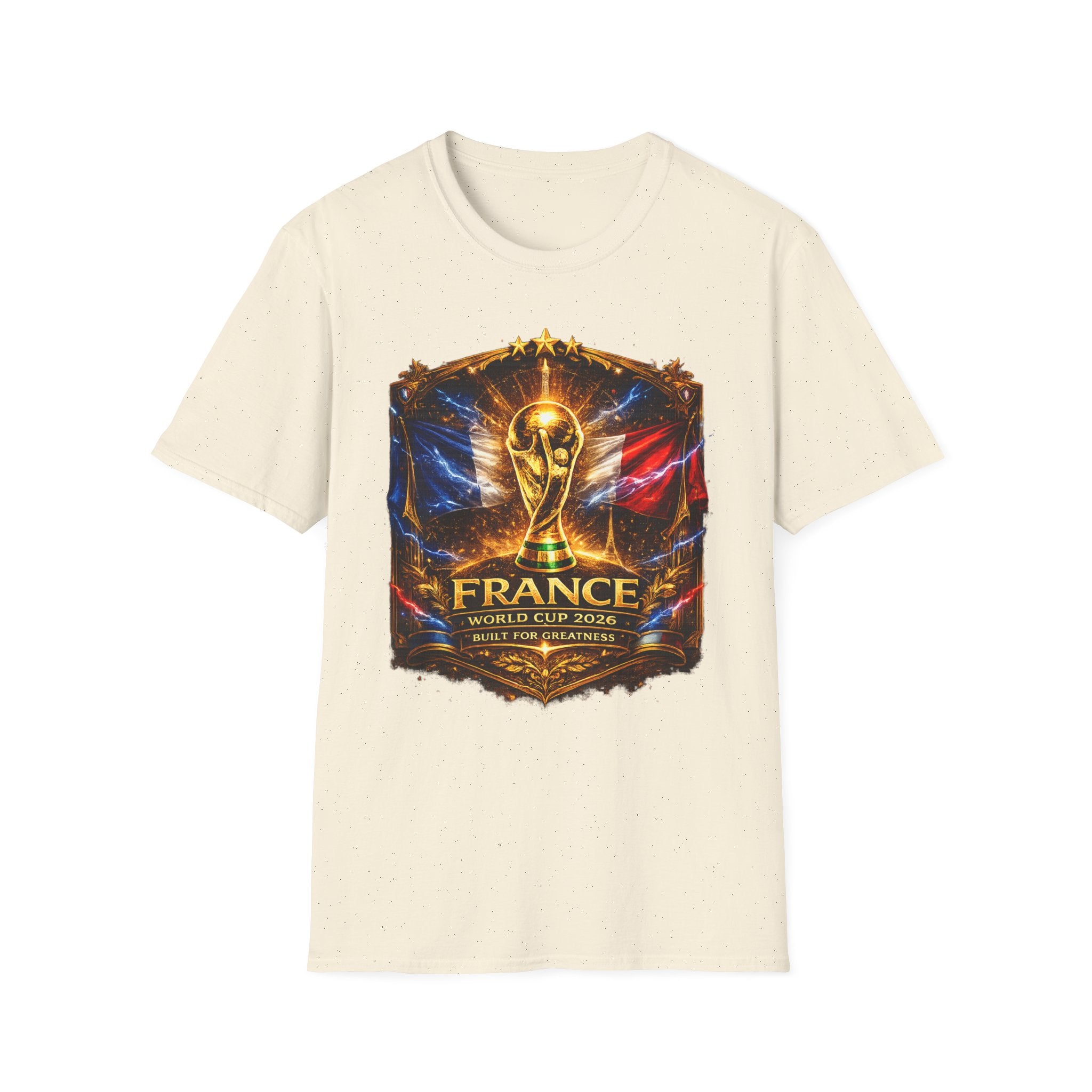 France World Cup Trophy T-Shirt — Golden FIFA Champion Graphic Tee