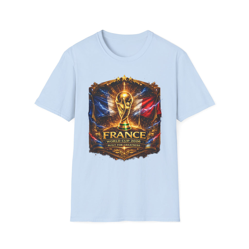 France World Cup Trophy T-Shirt — Golden FIFA Champion Graphic Tee