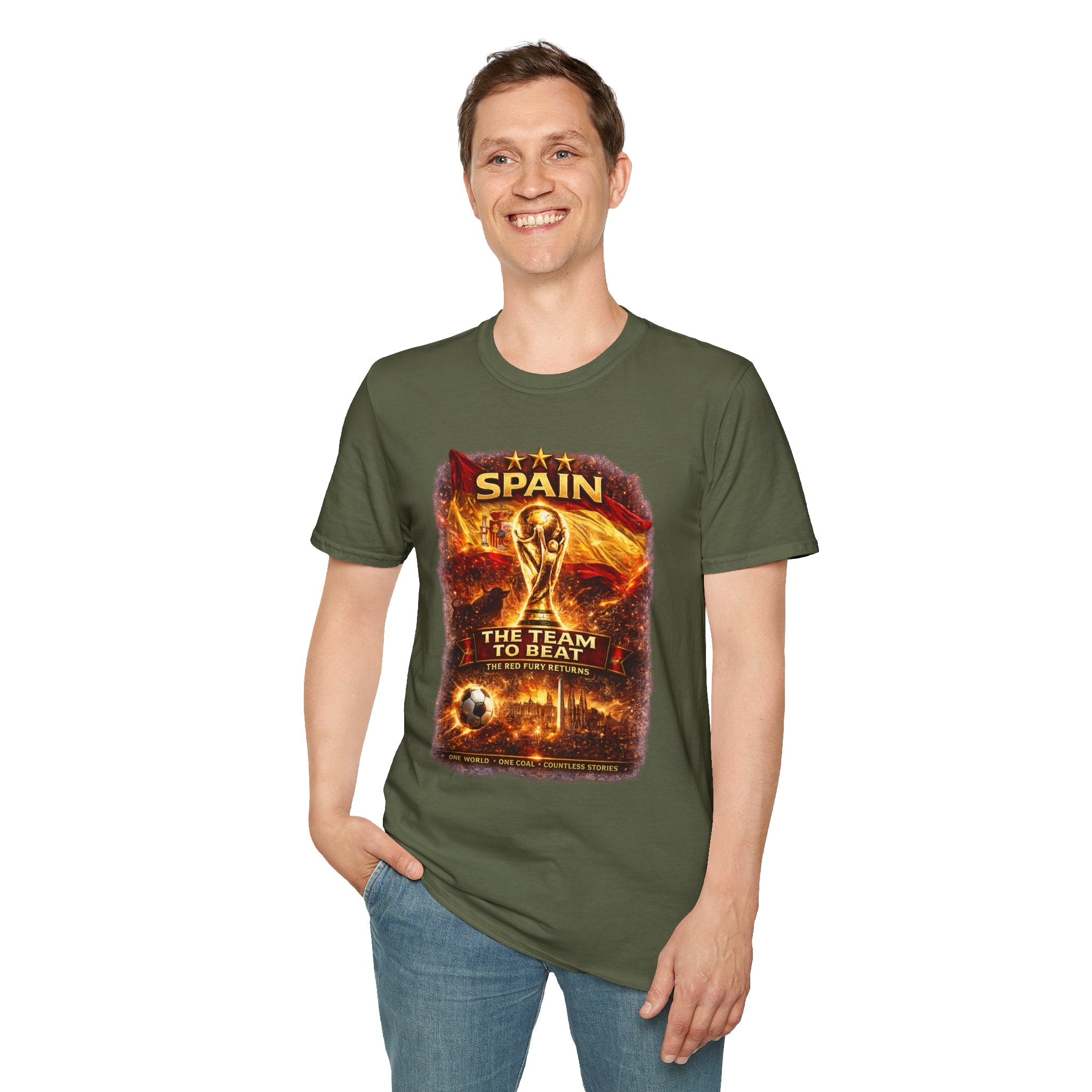Spain 2026 Football World Cup T-Shirt — Spain Soccer Fan Tee