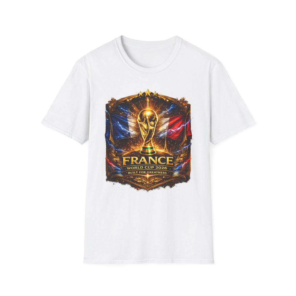 France World Cup Trophy T-Shirt — Golden FIFA Champion Graphic Tee