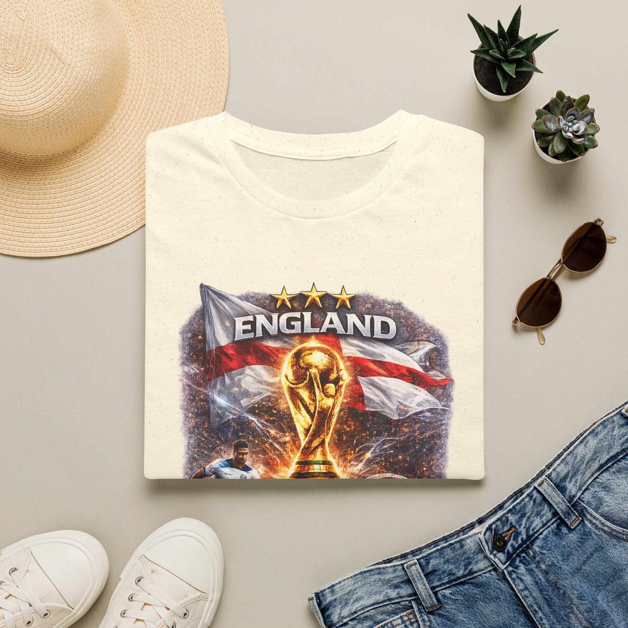 England World Cup 2026 T-Shirt — "Football's Coming Home"