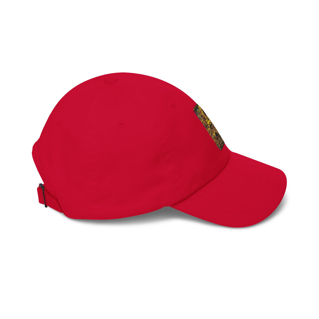 Dad Cap with Gold Glitter 2025 Patch — New Year Celebration Baseball Hat