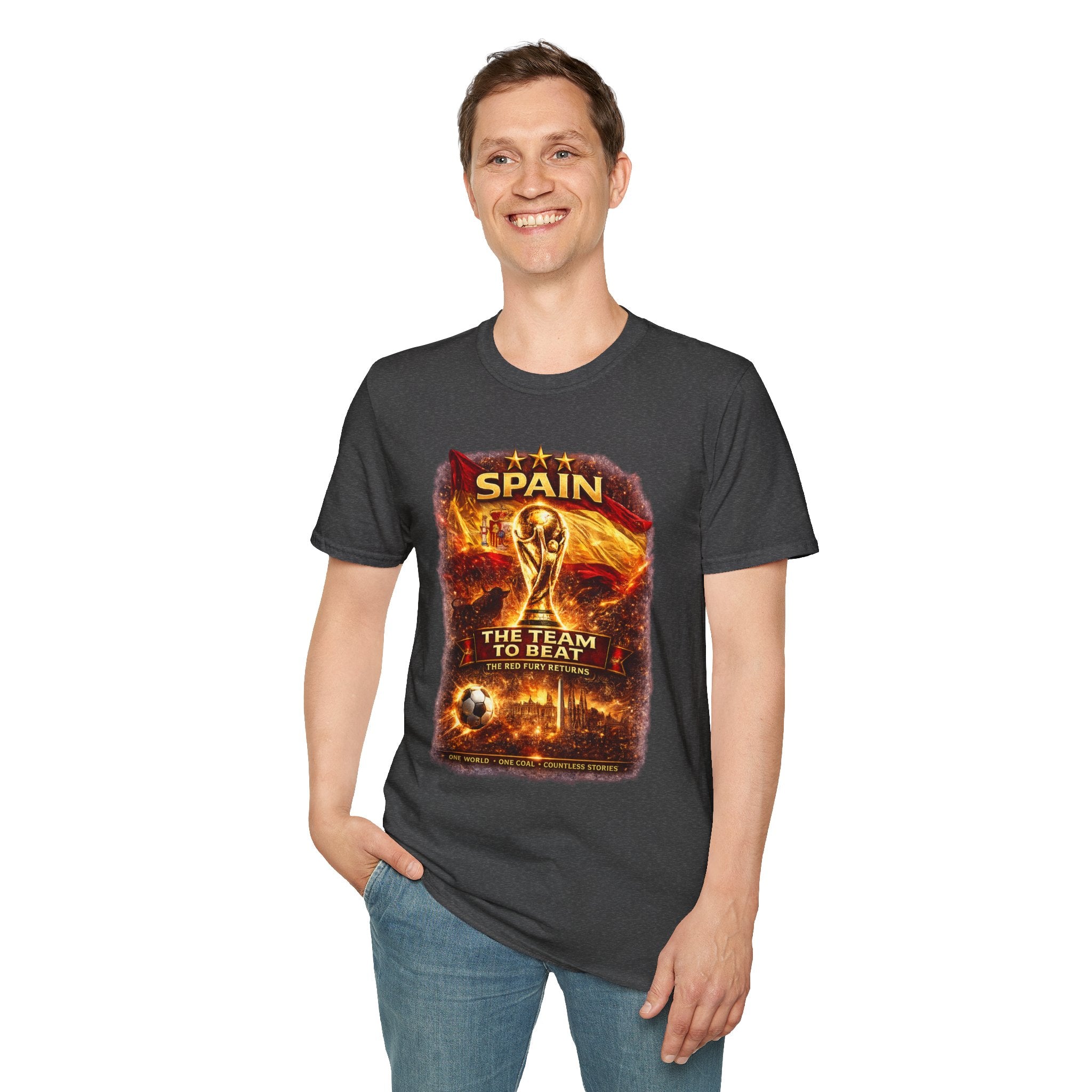 Spain 2026 Football World Cup T-Shirt — Spain Soccer Fan Tee