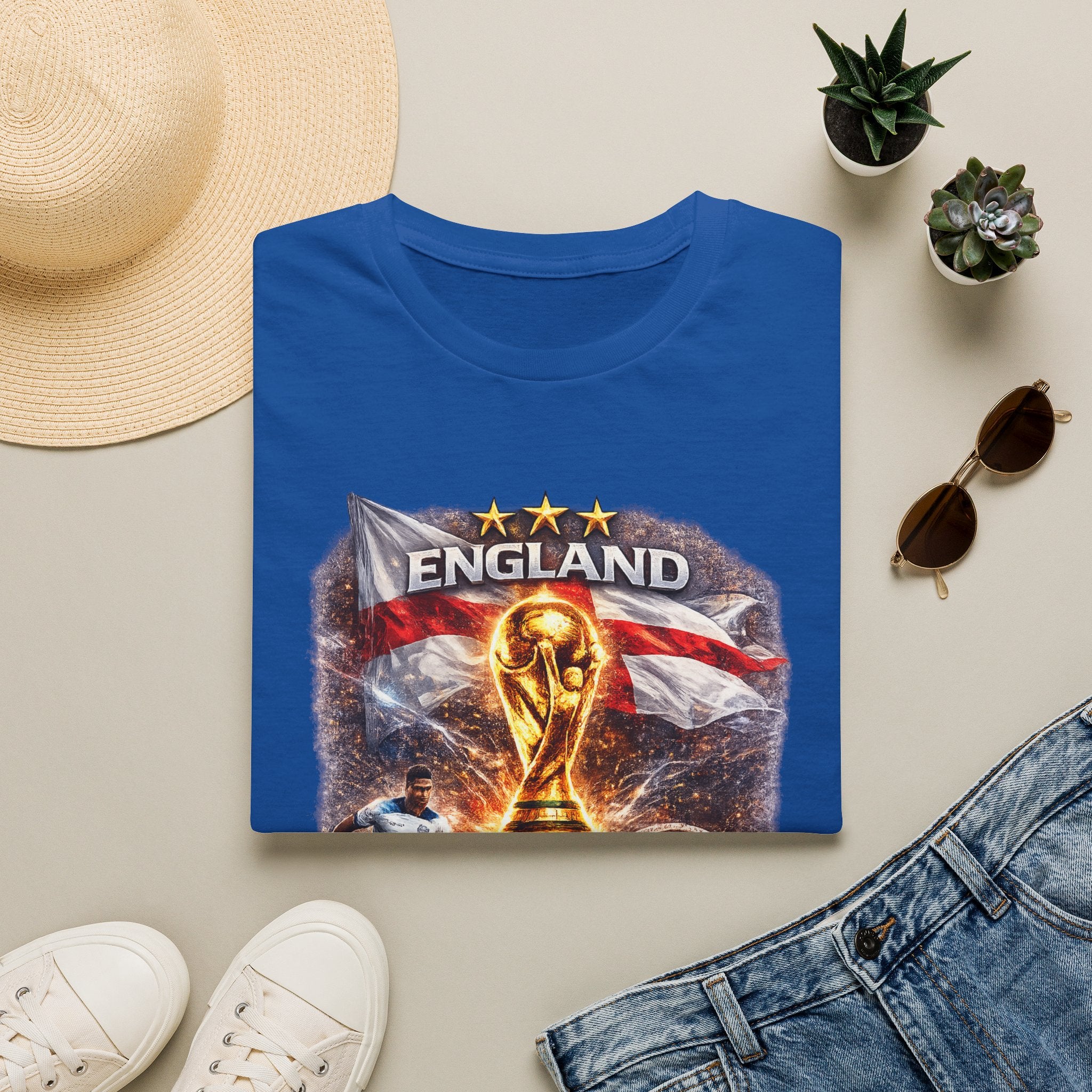 England World Cup 2026 T-Shirt — "Football's Coming Home"