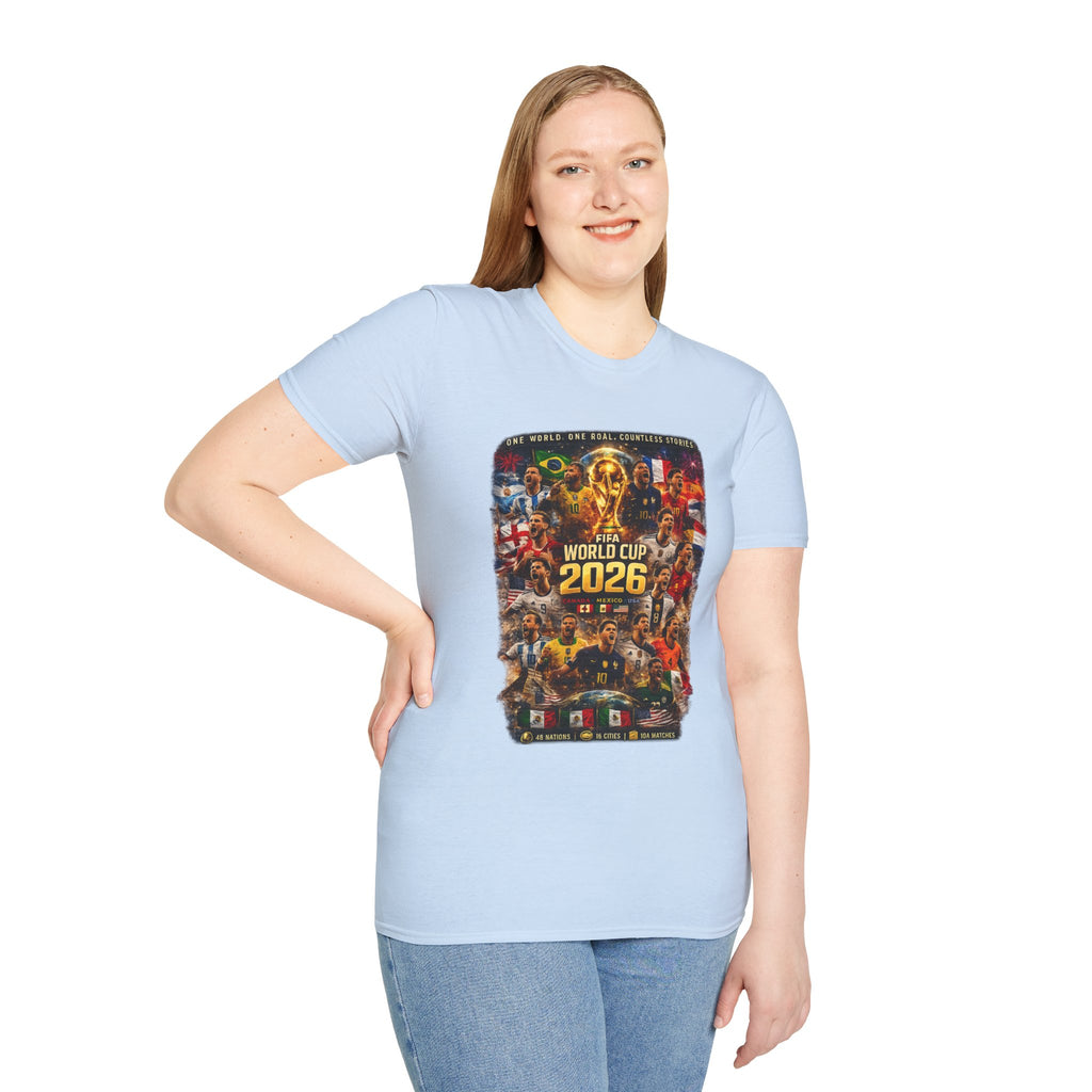 2026 FIFA World Cup T-Shirt — Soccer Tournament Graphic Tee