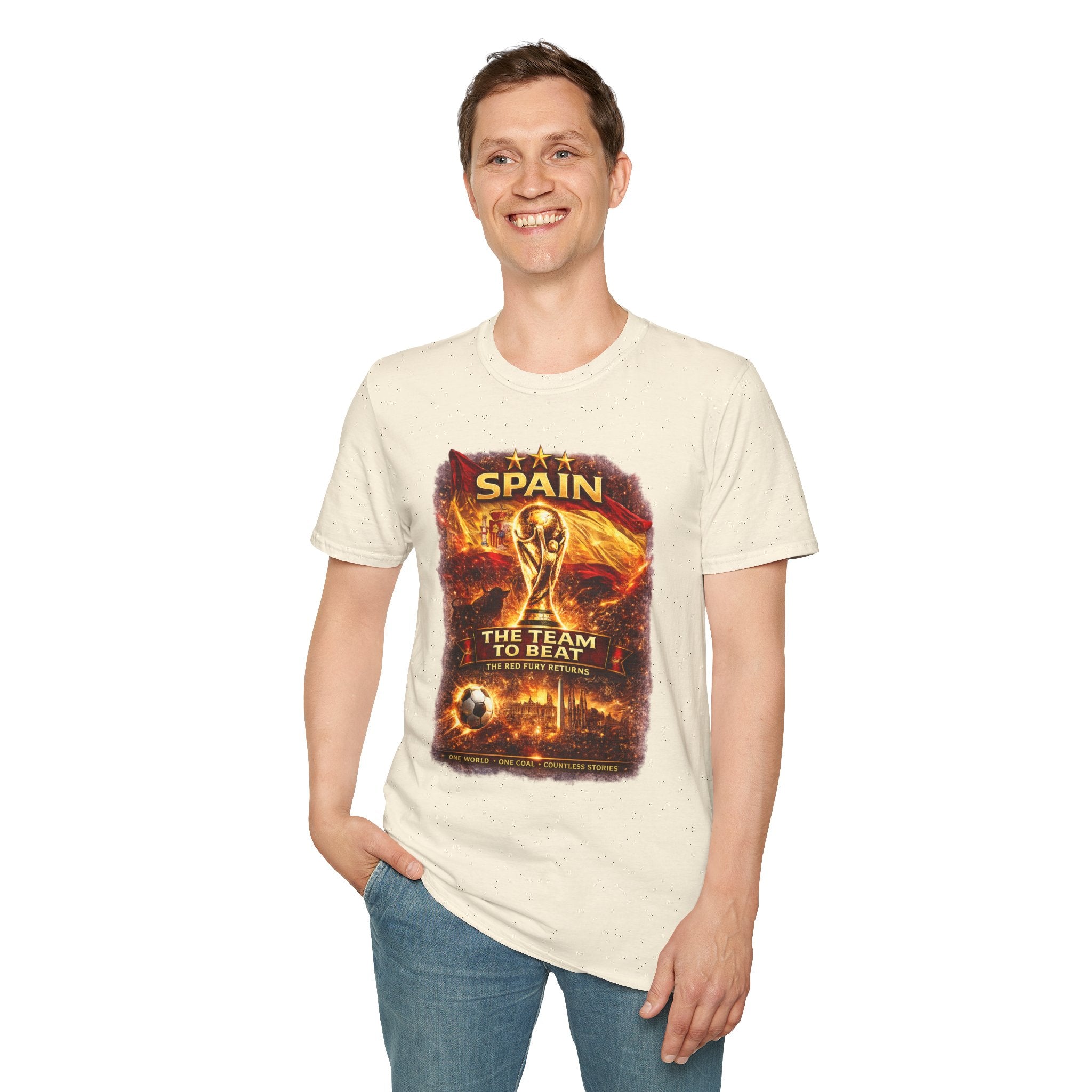 Spain 2026 Football World Cup T-Shirt — Spain Soccer Fan Tee