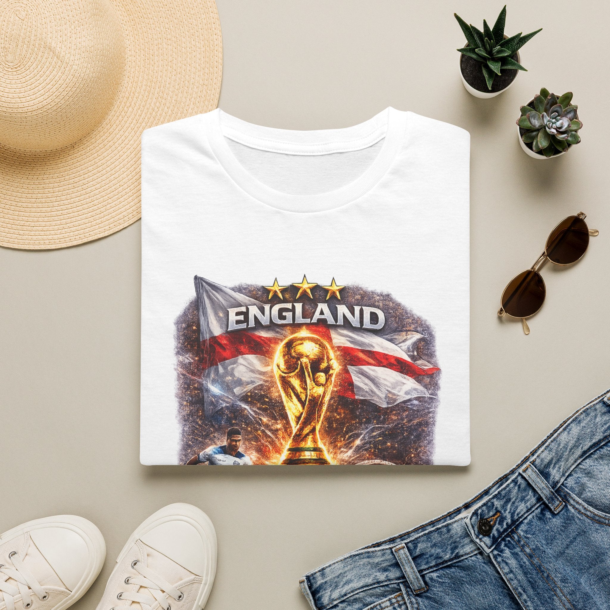 England World Cup 2026 T-Shirt — "Football's Coming Home"