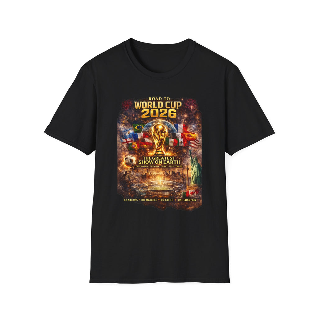 World Cup 2026 T-Shirt — Road to World Cup Graphic Soccer Tee