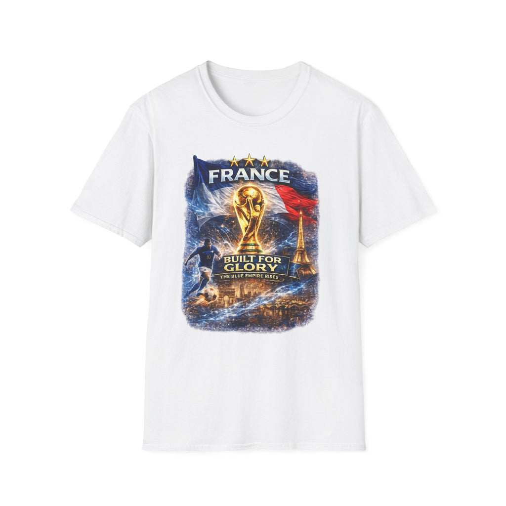 France World Cup Trophy T-Shirt — Built for Glory Soccer Fan Tee