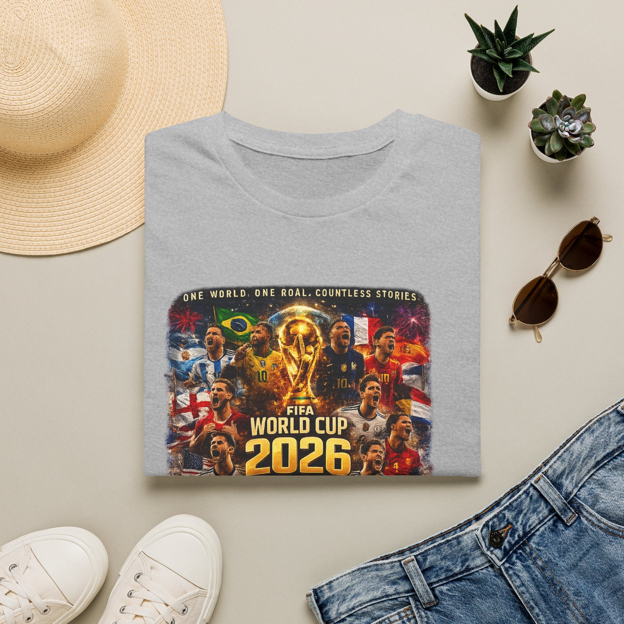 2026 FIFA World Cup T-Shirt — Soccer Tournament Graphic Tee
