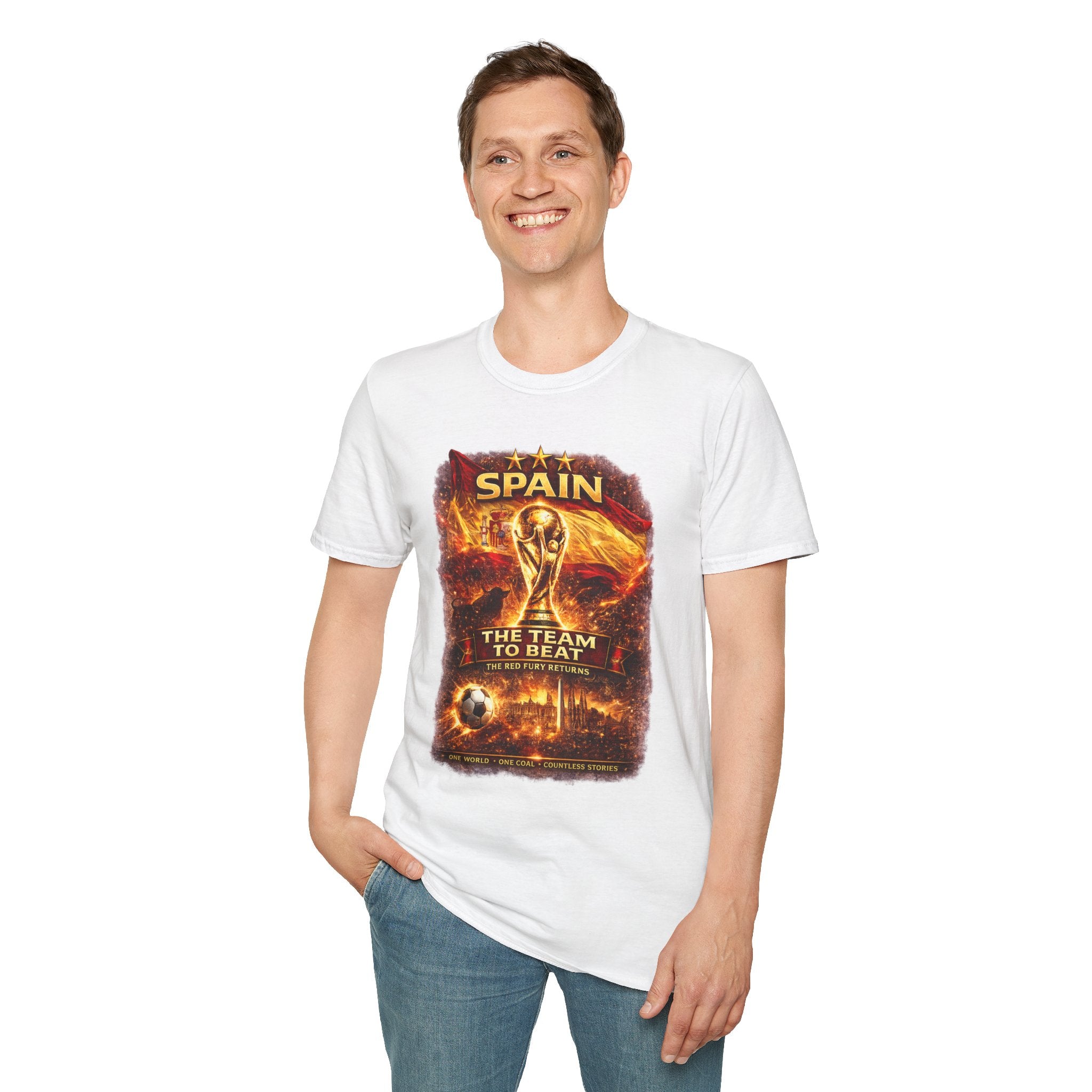 Spain 2026 Football World Cup T-Shirt — Spain Soccer Fan Tee