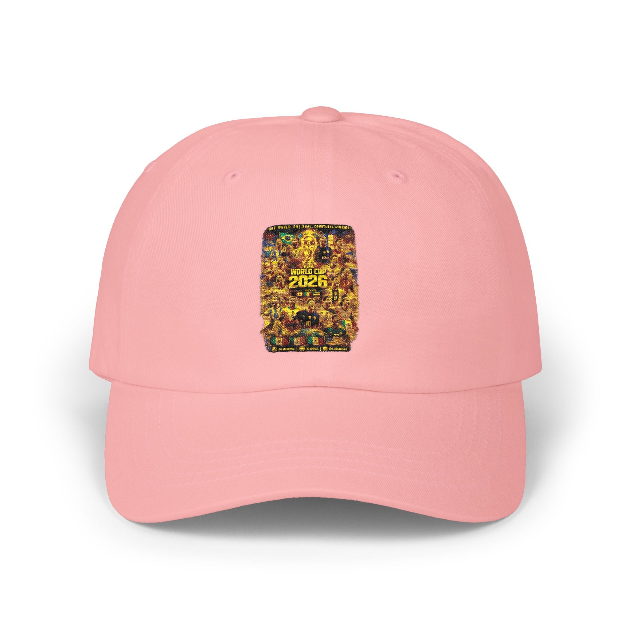 Dad Cap with Gold Glitter 2025 Patch — New Year Celebration Baseball Hat