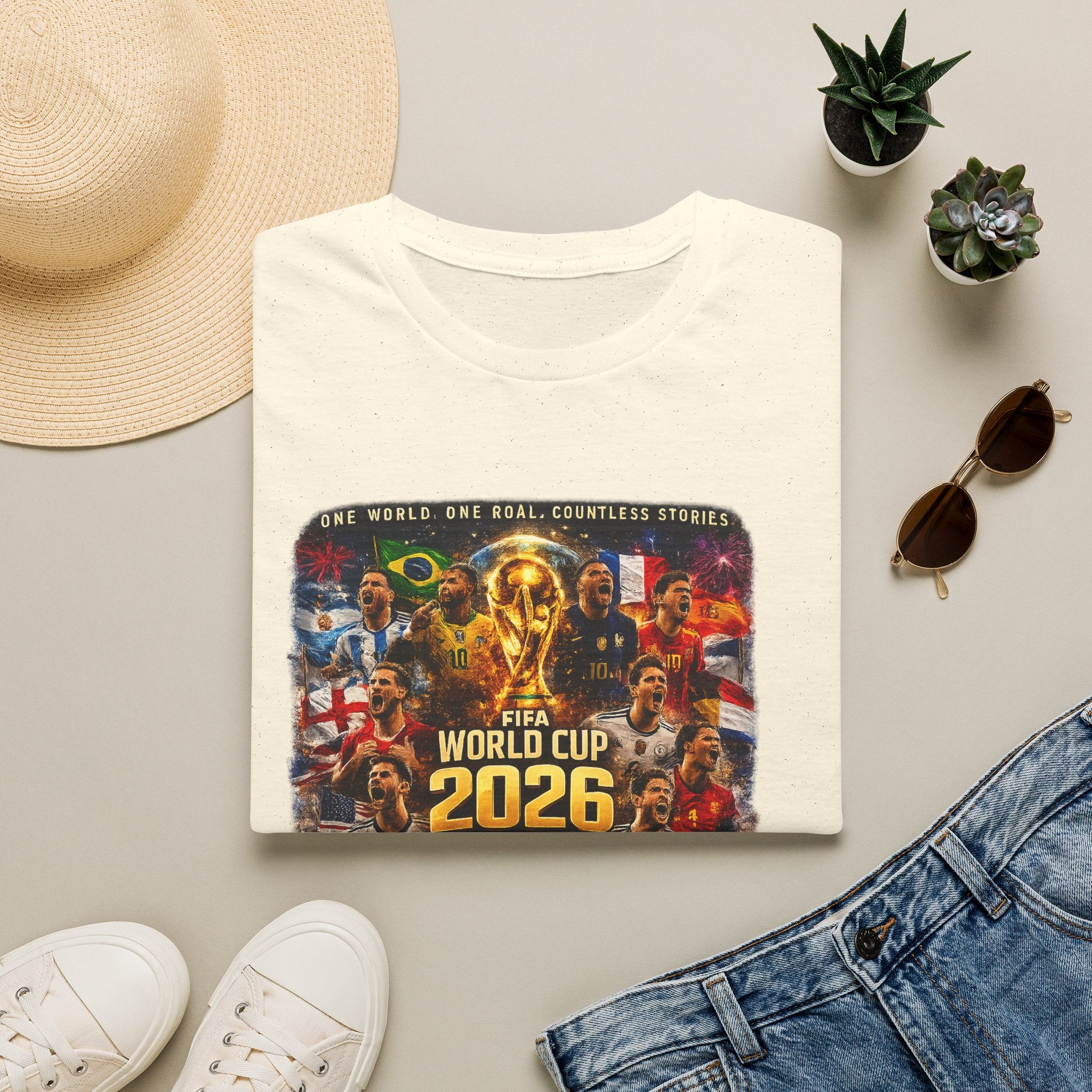 2026 FIFA World Cup T-Shirt — Soccer Tournament Graphic Tee
