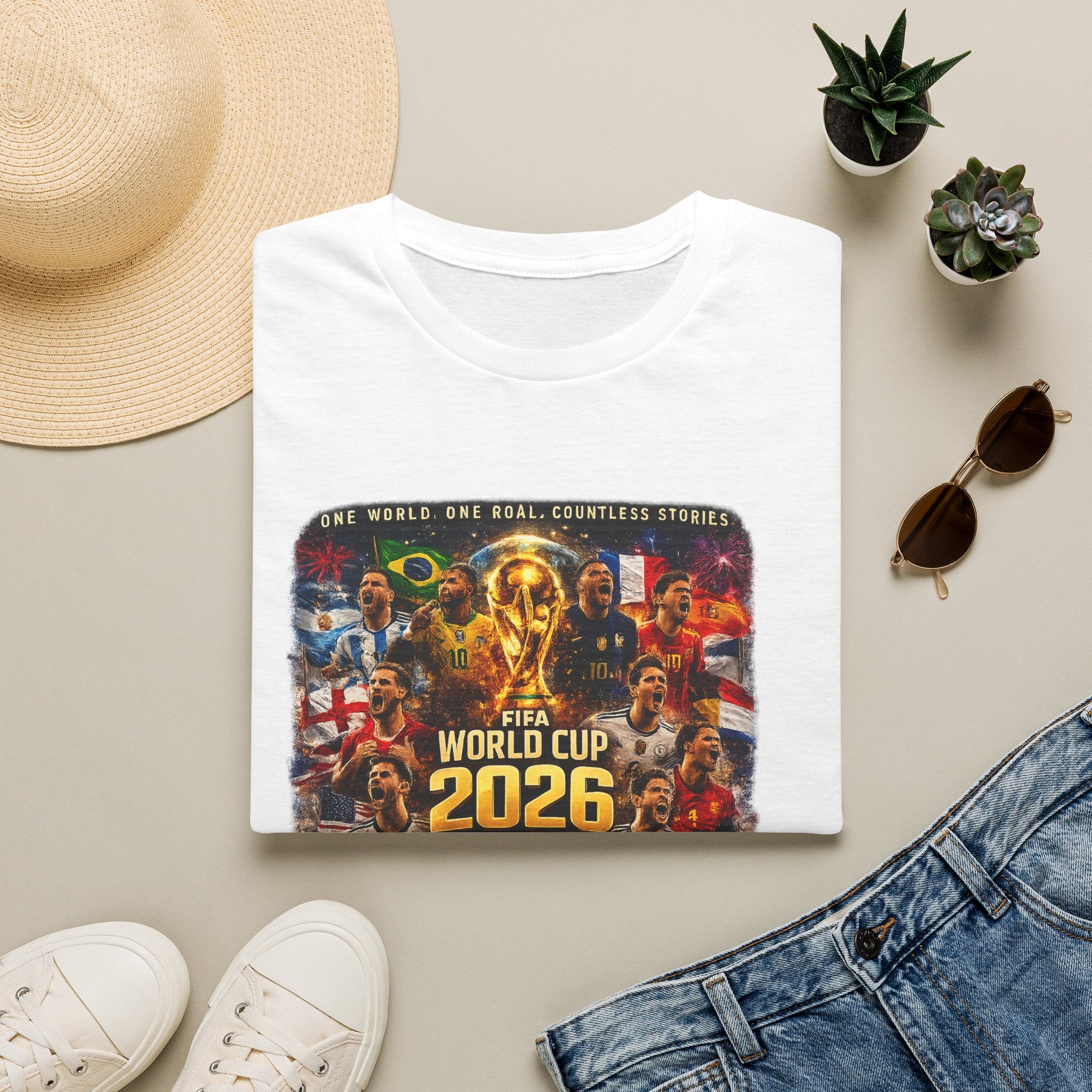 2026 FIFA World Cup T-Shirt — Soccer Tournament Graphic Tee