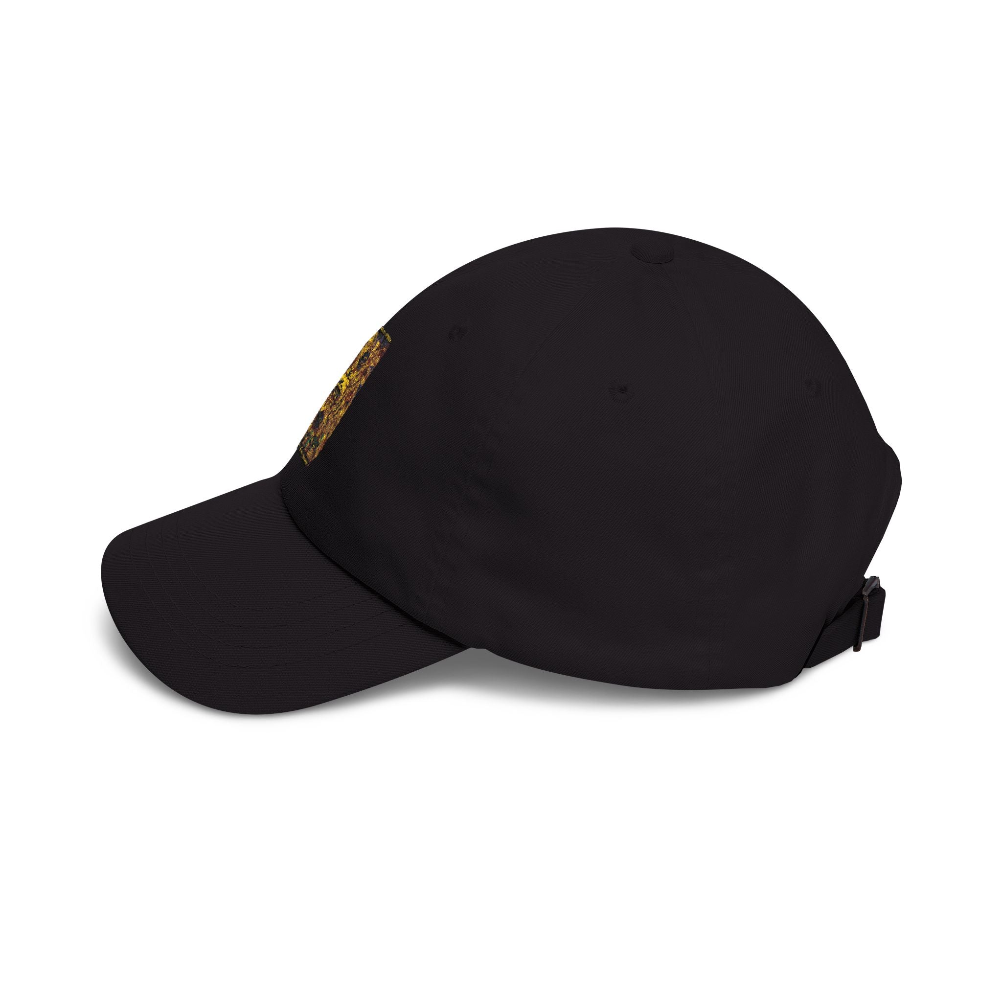 Dad Cap with Gold Glitter 2025 Patch — New Year Celebration Baseball Hat