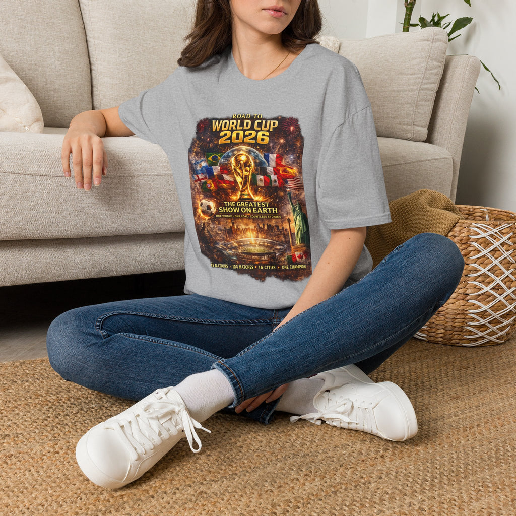 World Cup 2026 T-Shirt — Road to World Cup Graphic Soccer Tee