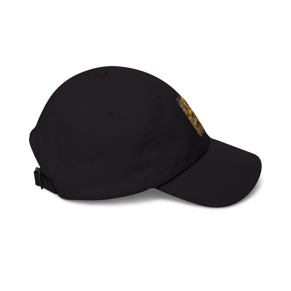 Dad Cap with Gold Glitter 2025 Patch — New Year Celebration Baseball Hat