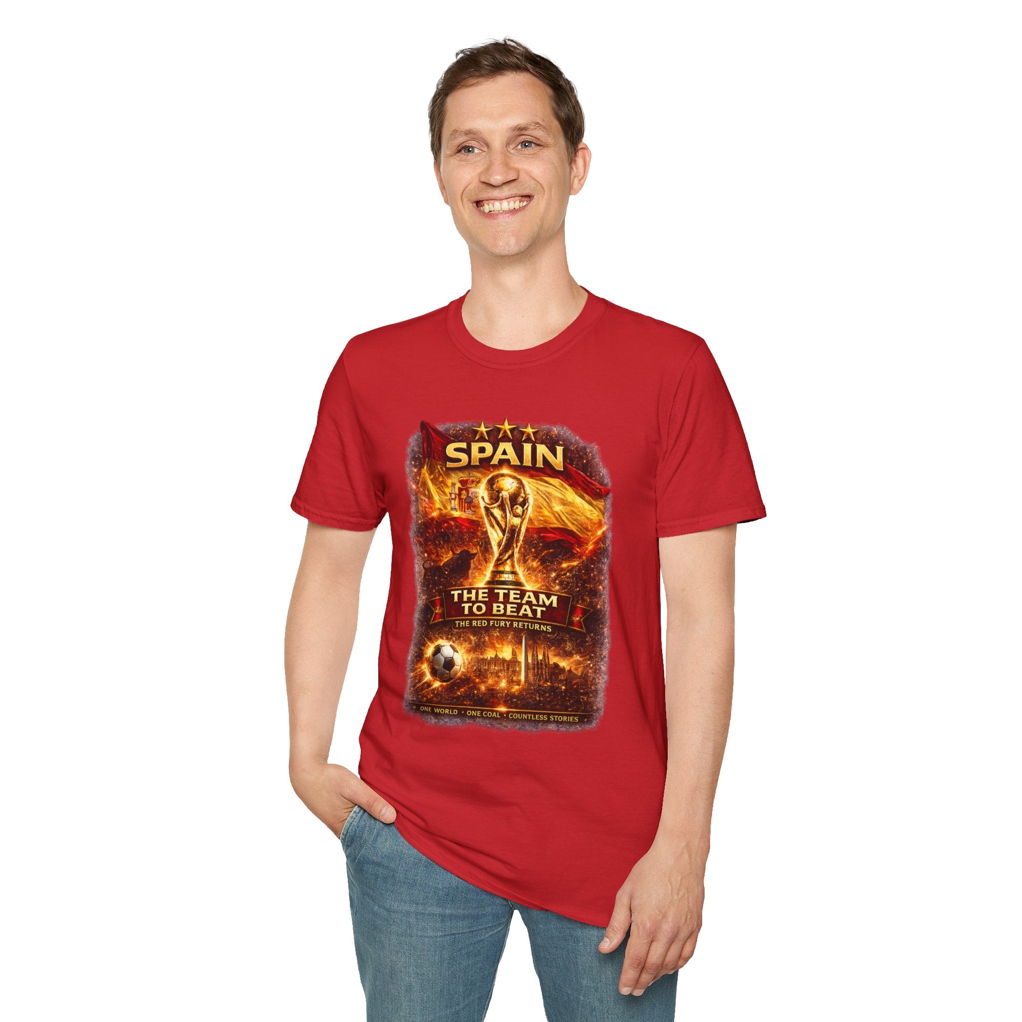 Spain 2026 Football World Cup T-Shirt — Spain Soccer Fan Tee