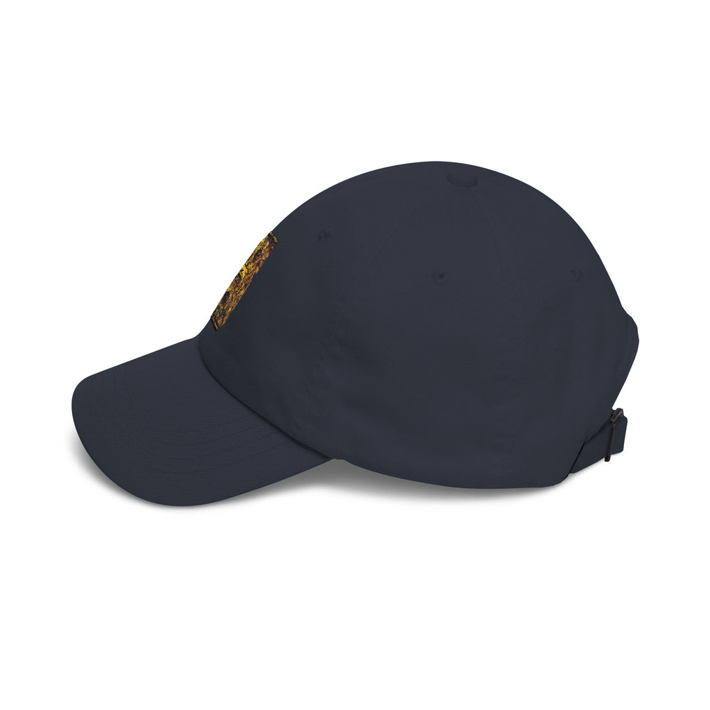 Dad Cap with Gold Glitter 2025 Patch — New Year Celebration Baseball Hat