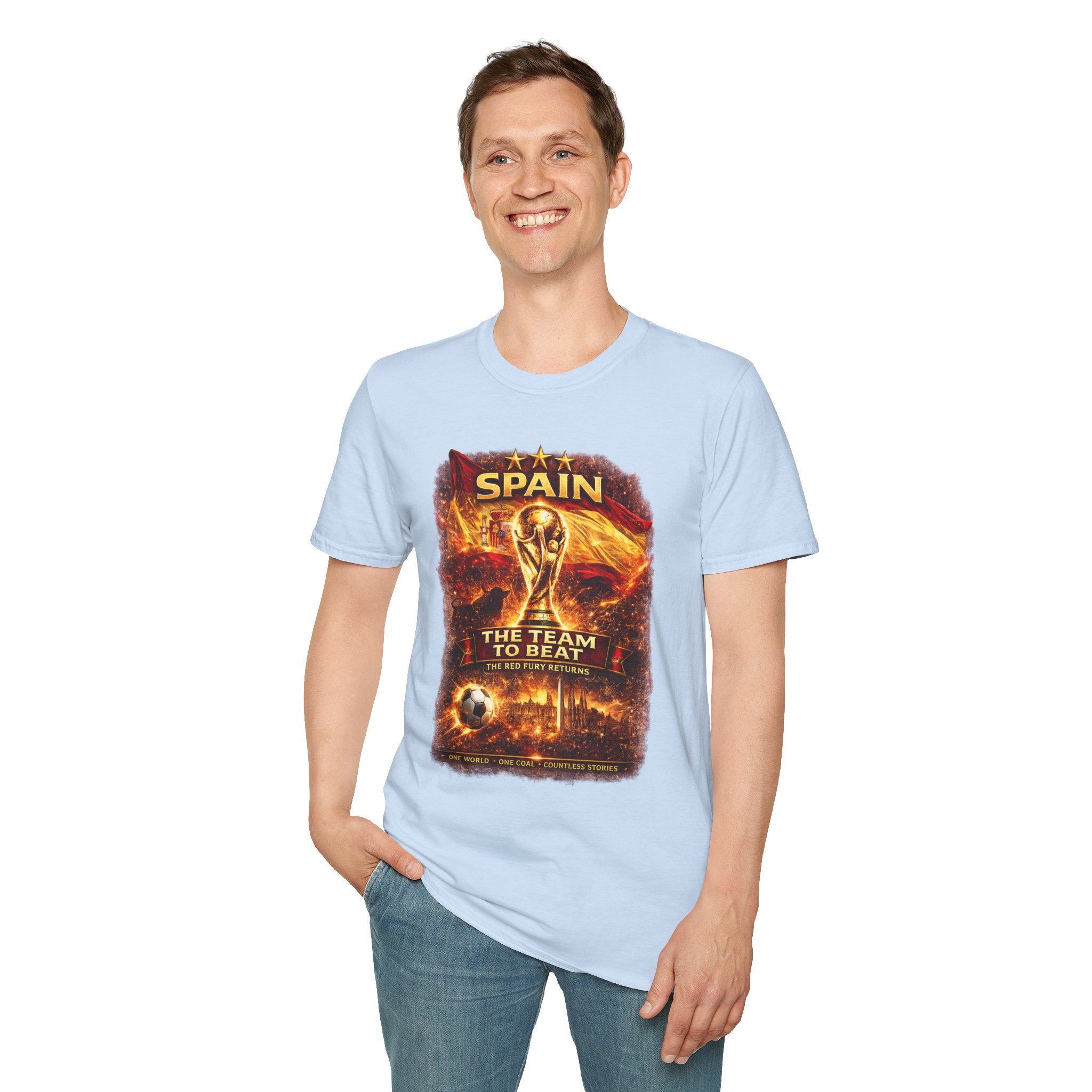 Spain 2026 Football World Cup T-Shirt — Spain Soccer Fan Tee