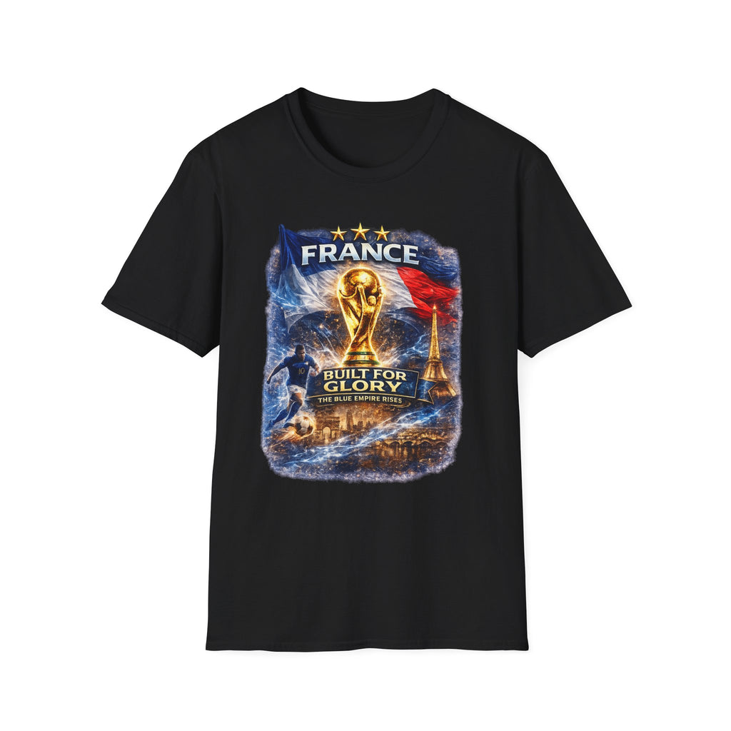 France World Cup Trophy T-Shirt — Built for Glory Soccer Fan Tee