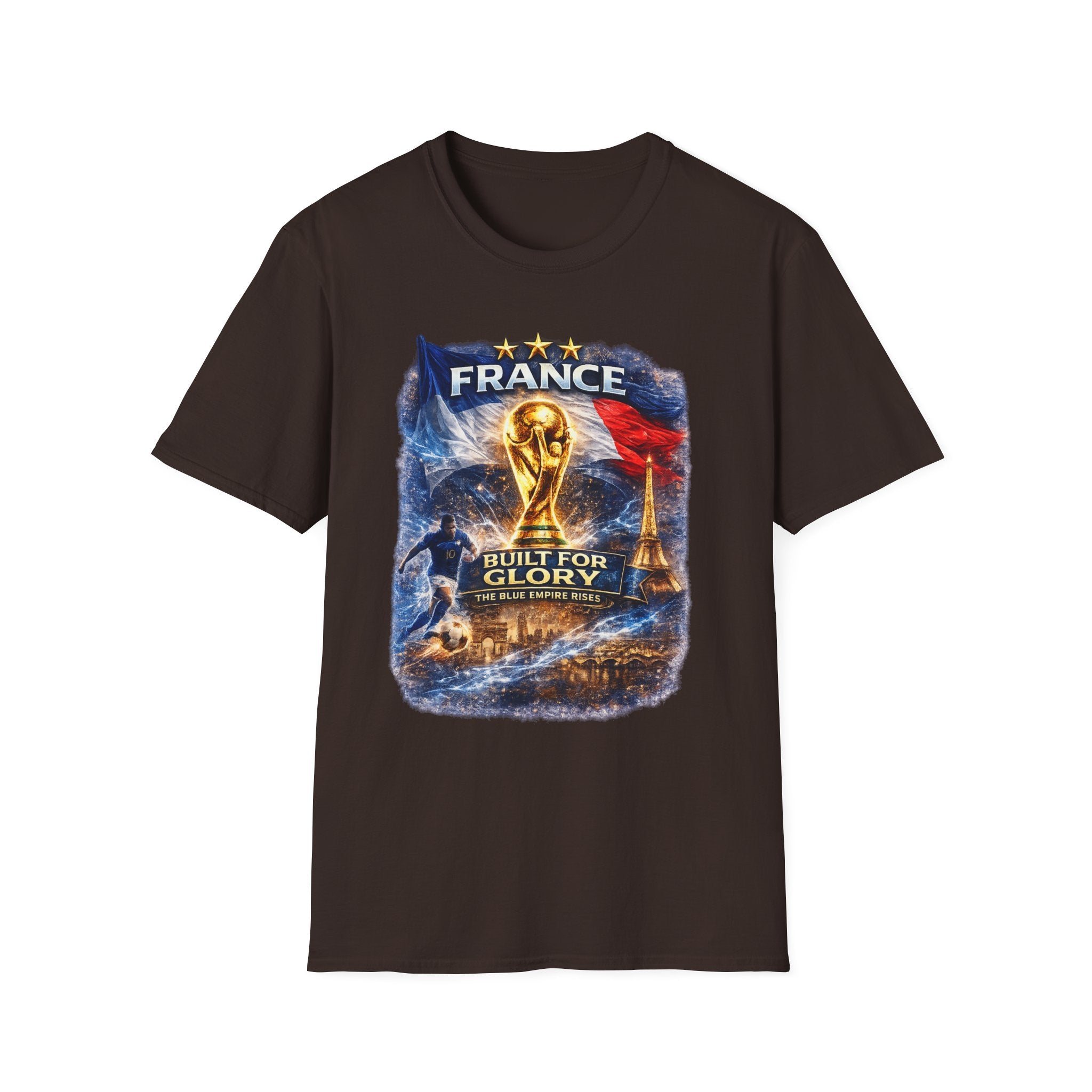 France World Cup Trophy T-Shirt — Built for Glory Soccer Fan Tee