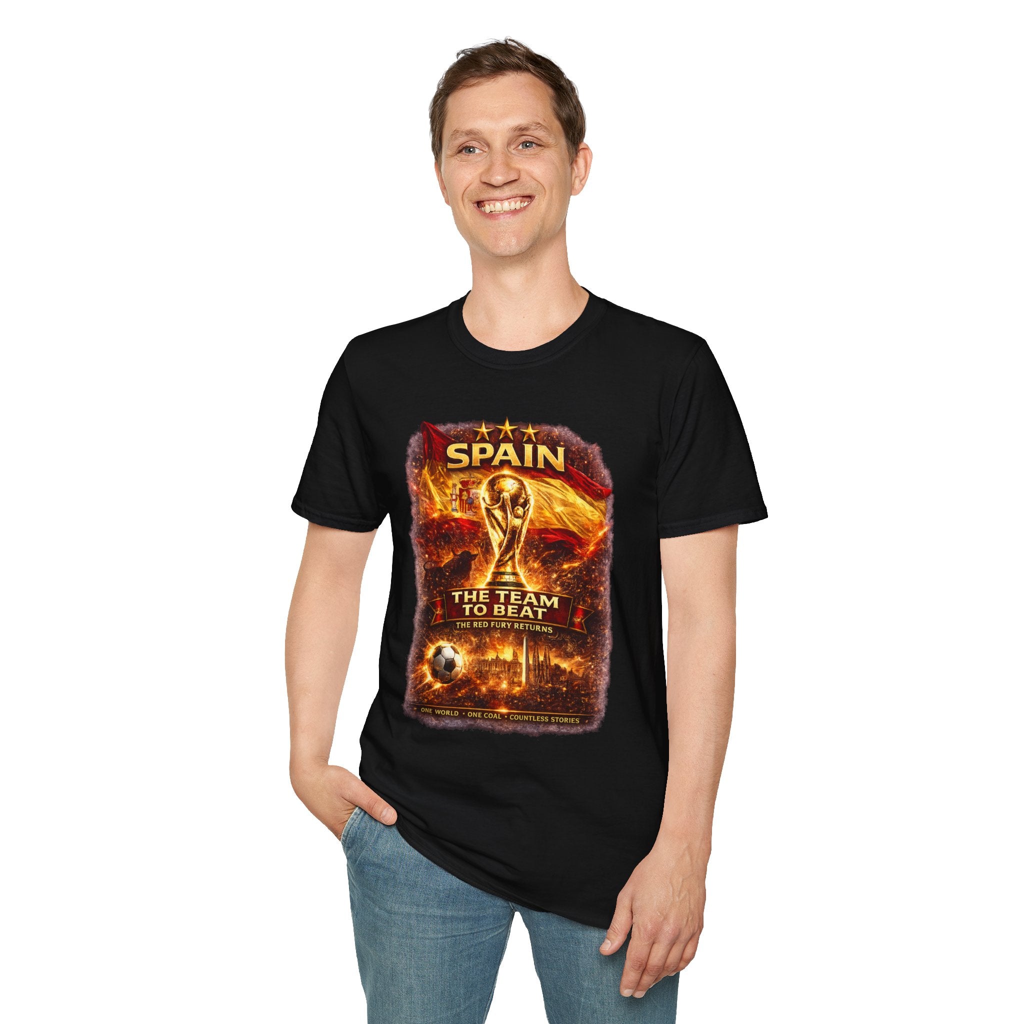 Spain 2026 Football World Cup T-Shirt — Spain Soccer Fan Tee