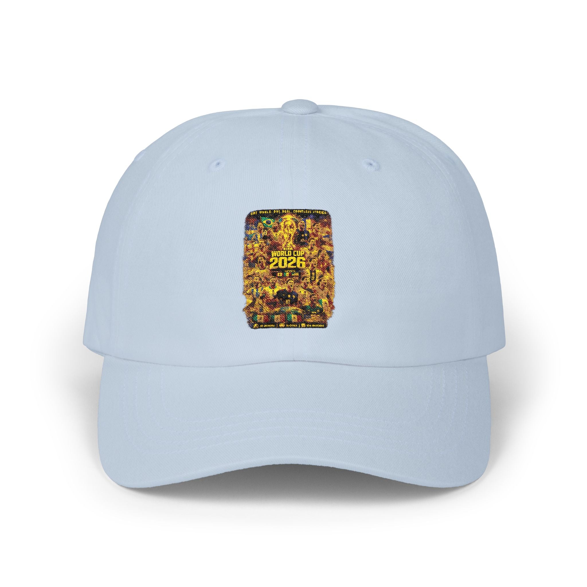 Dad Cap with Gold Glitter 2025 Patch — New Year Celebration Baseball Hat