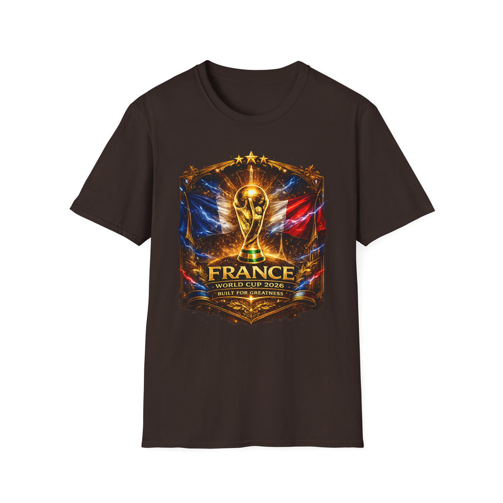 France World Cup Trophy T-Shirt — Golden FIFA Champion Graphic Tee