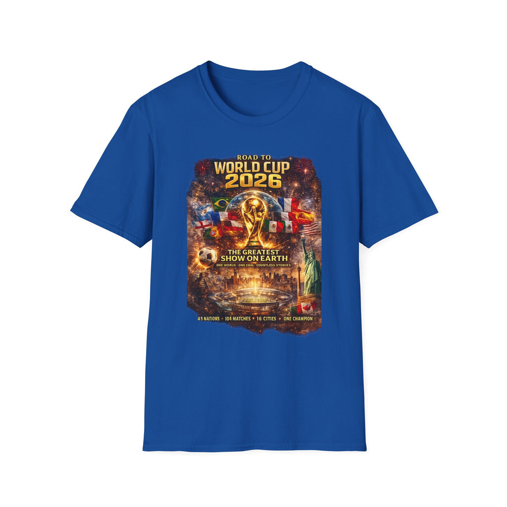 World Cup 2026 T-Shirt — Road to World Cup Graphic Soccer Tee