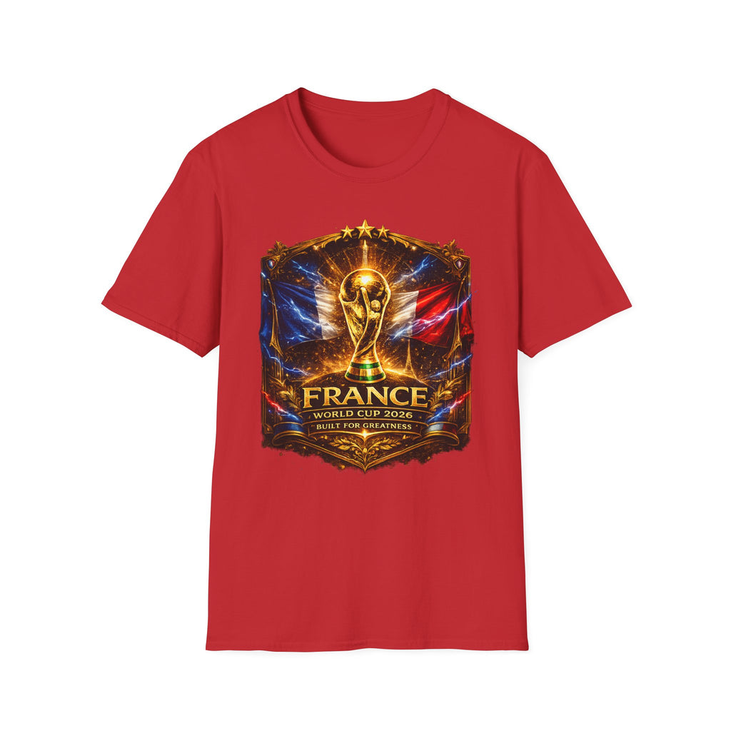 France World Cup Trophy T-Shirt — Golden FIFA Champion Graphic Tee