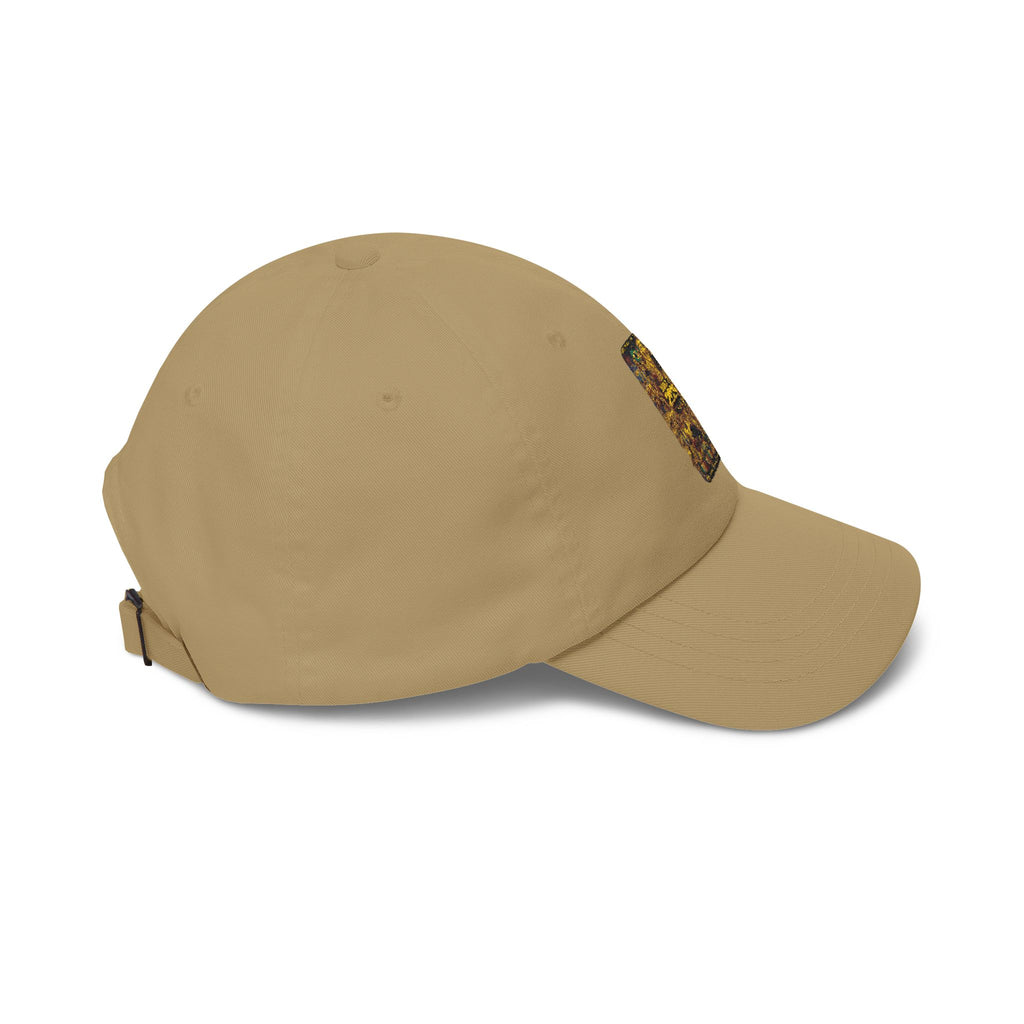 Dad Cap with Gold Glitter 2025 Patch — New Year Celebration Baseball Hat