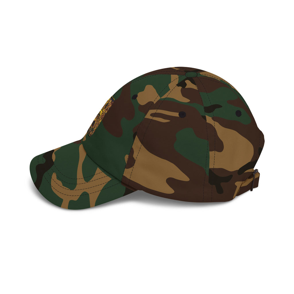 Dad Cap with Gold Glitter 2025 Patch — New Year Celebration Baseball Hat