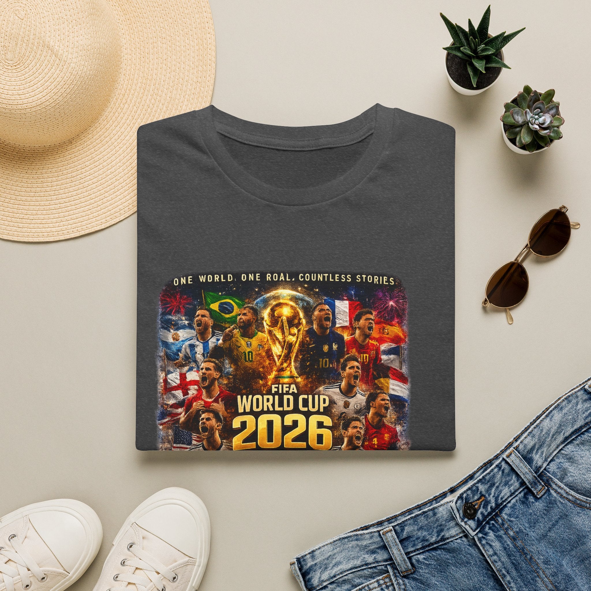 2026 FIFA World Cup T-Shirt — Soccer Tournament Graphic Tee