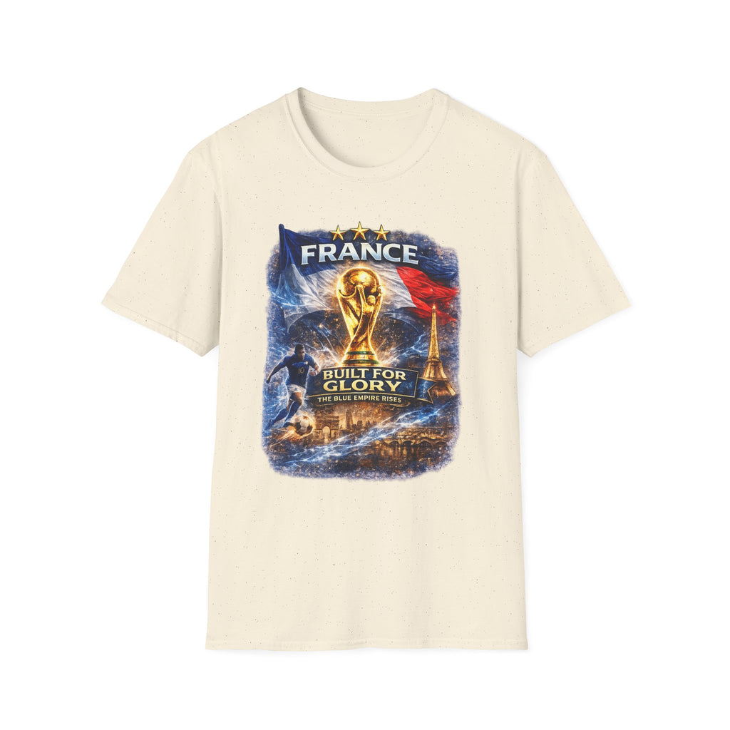 France World Cup Trophy T-Shirt — Built for Glory Soccer Fan Tee