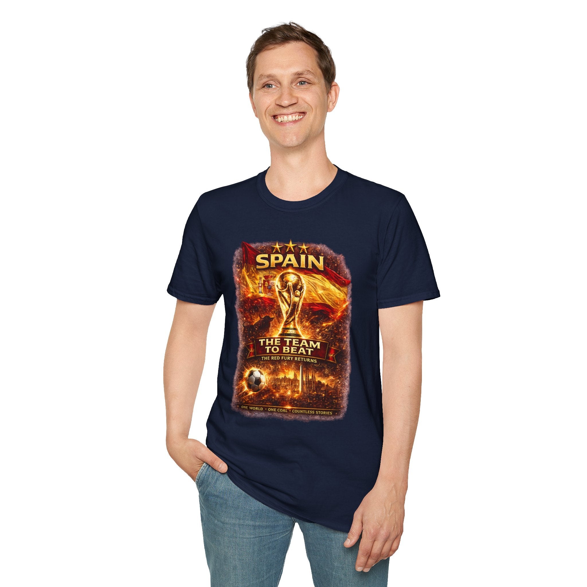 Spain 2026 Football World Cup T-Shirt — Spain Soccer Fan Tee