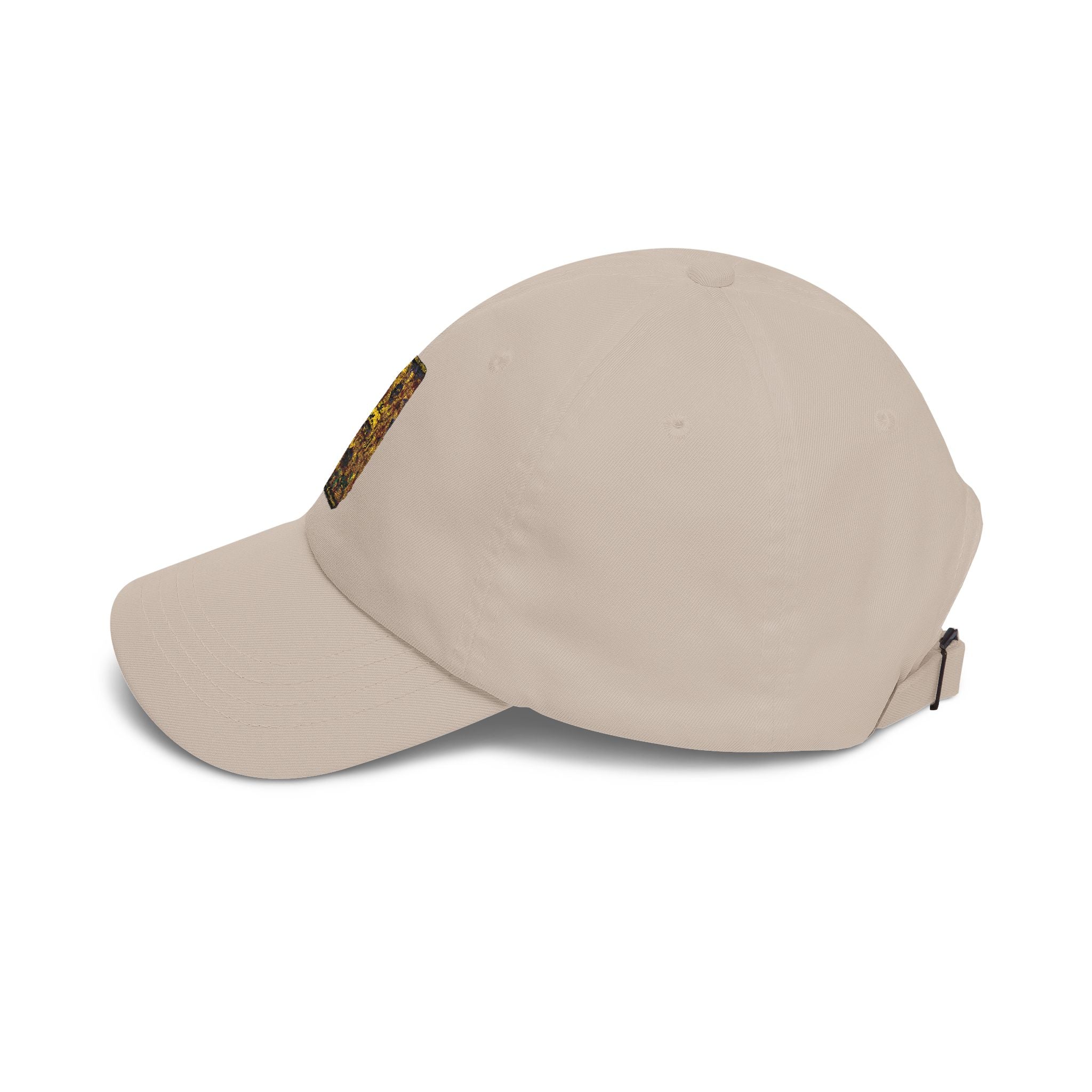 Dad Cap with Gold Glitter 2025 Patch — New Year Celebration Baseball Hat