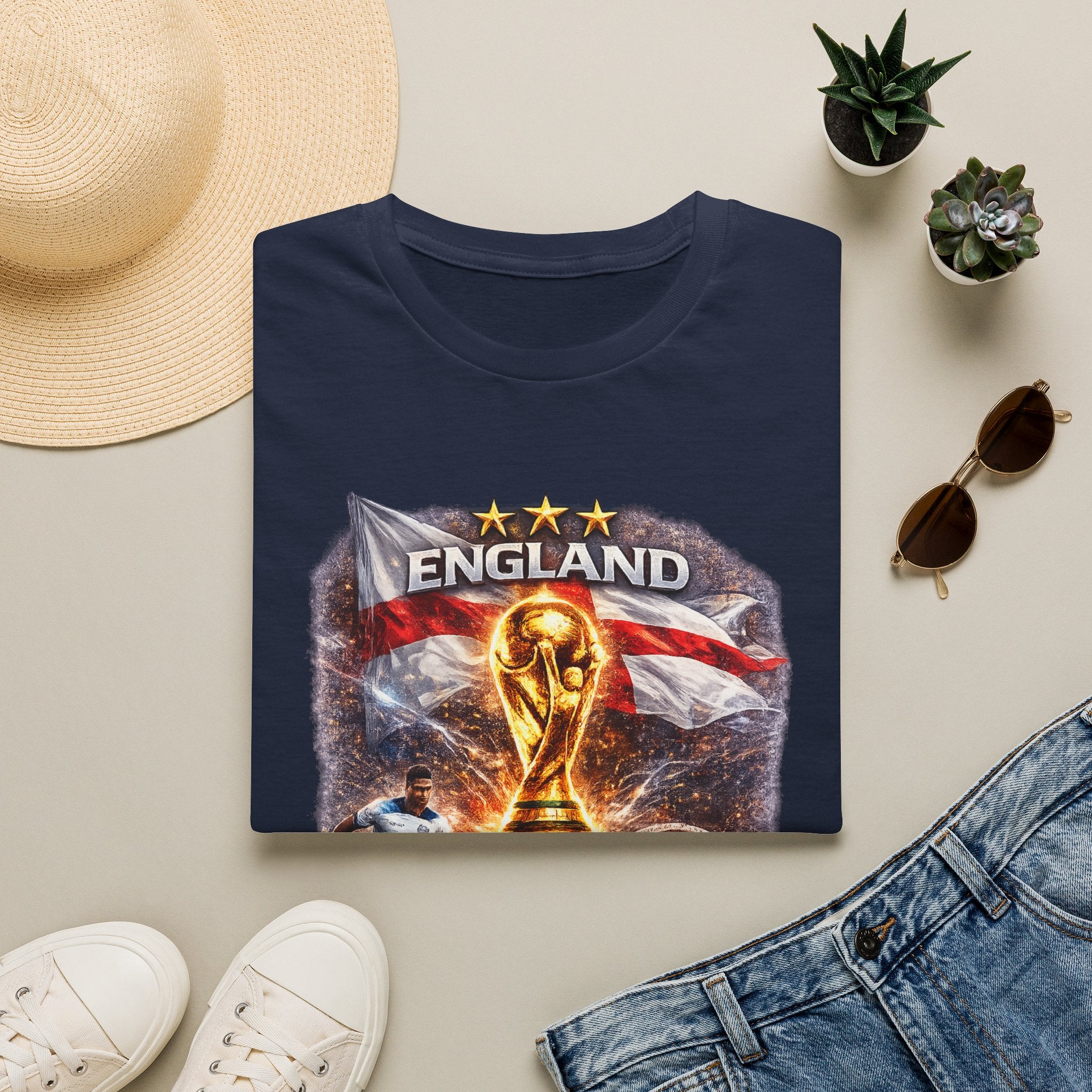 England World Cup 2026 T-Shirt — "Football's Coming Home"