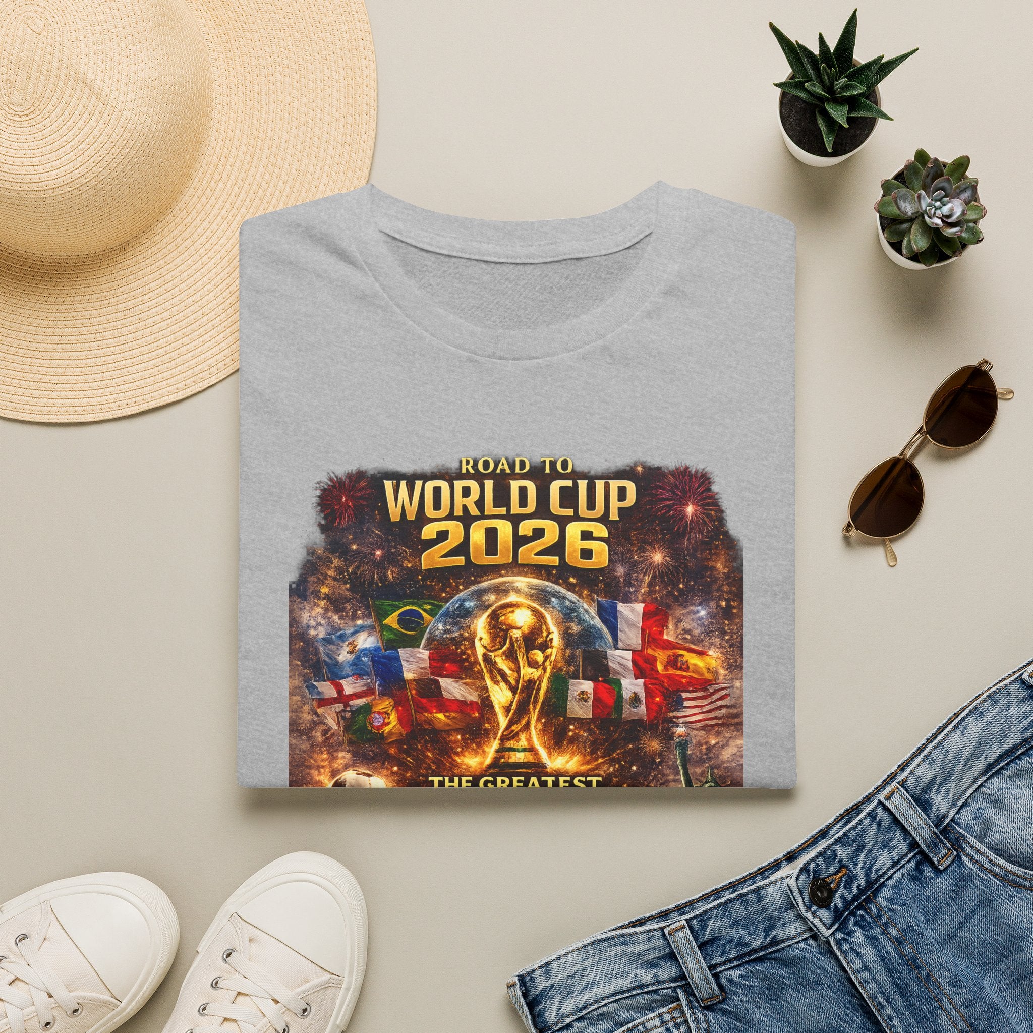 World Cup 2026 T-Shirt — Road to World Cup Graphic Soccer Tee