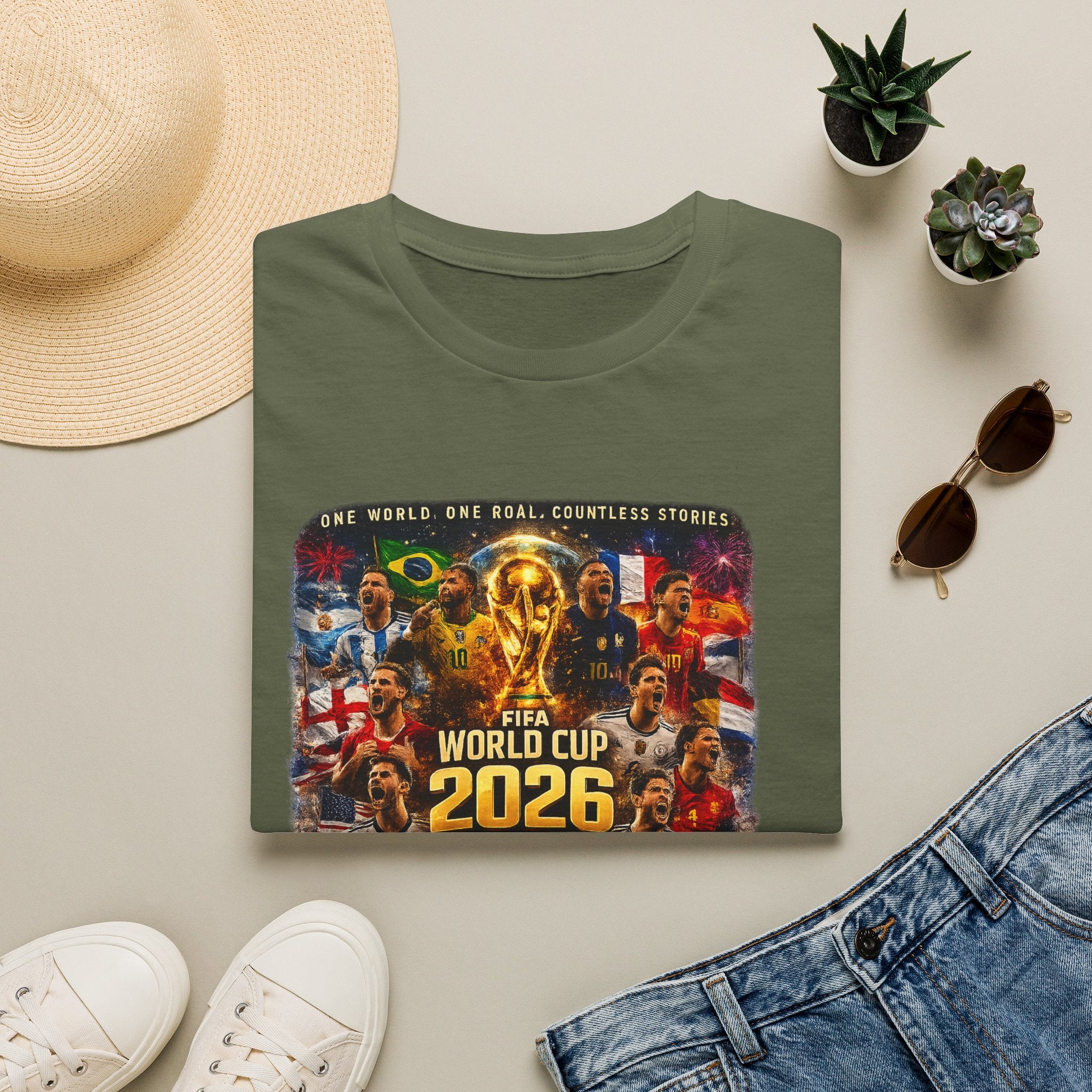 2026 FIFA World Cup T-Shirt — Soccer Tournament Graphic Tee