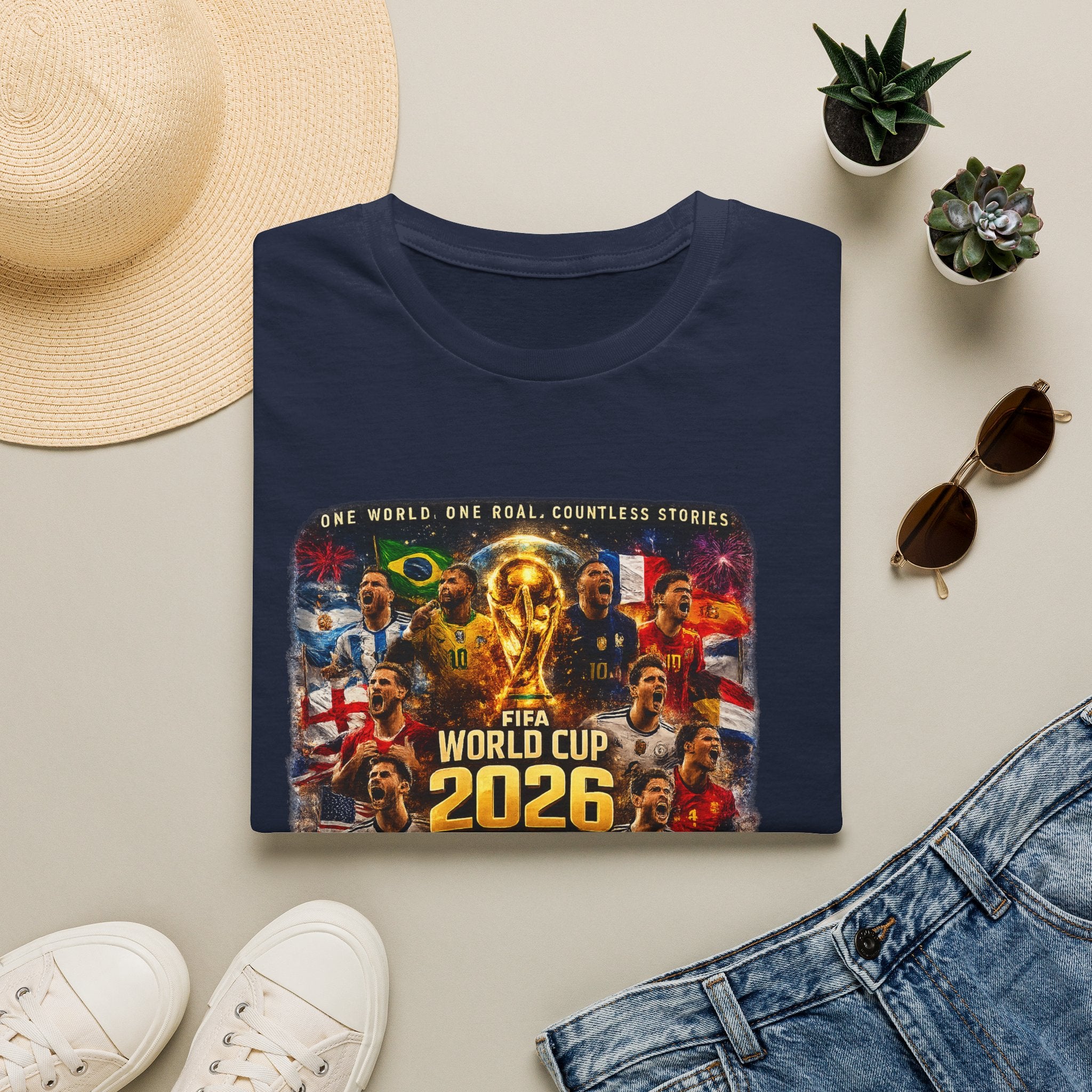 2026 FIFA World Cup T-Shirt — Soccer Tournament Graphic Tee