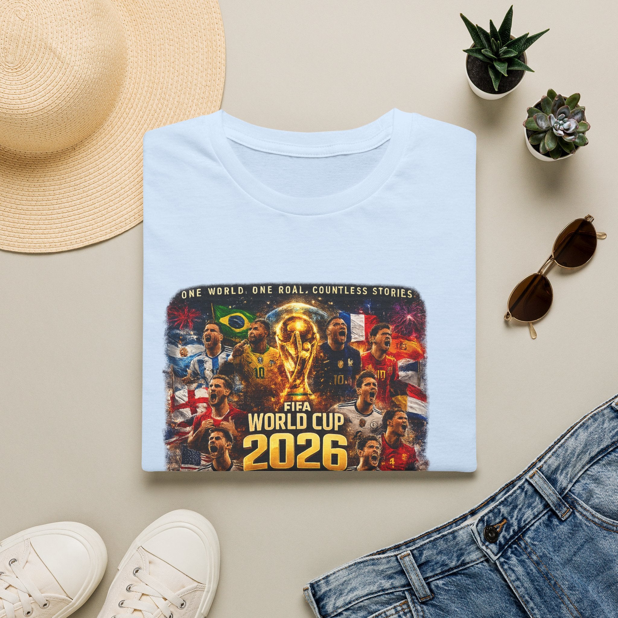 2026 FIFA World Cup T-Shirt — Soccer Tournament Graphic Tee
