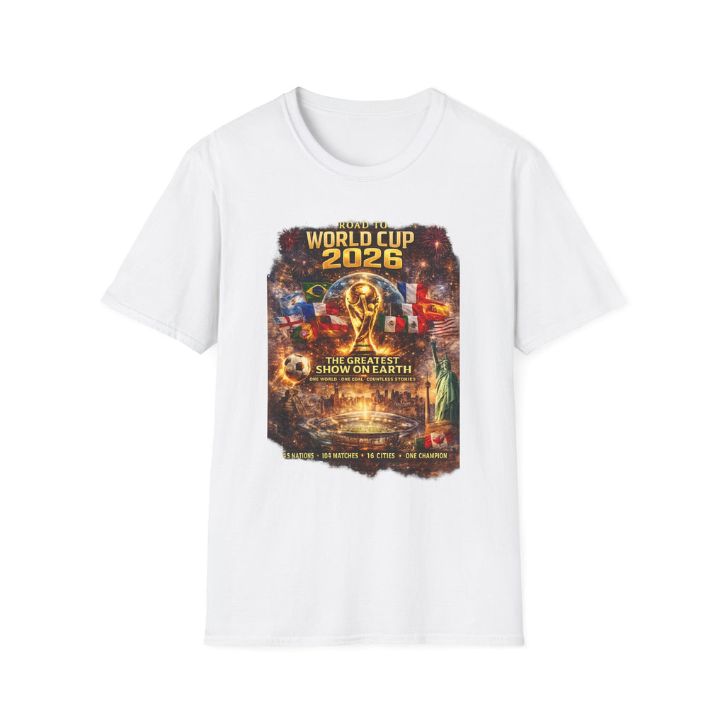 World Cup 2026 T-Shirt — Road to World Cup Graphic Soccer Tee