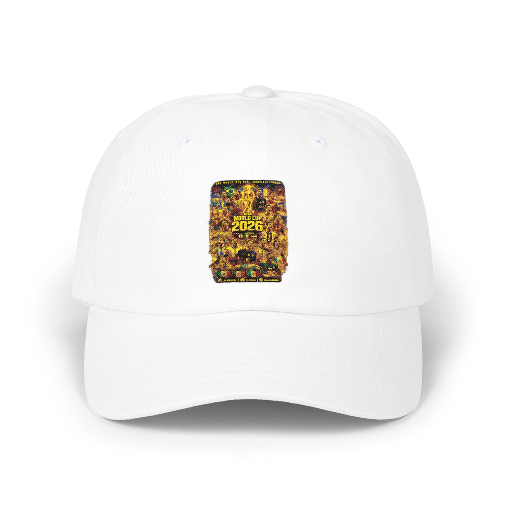 Dad Cap with Gold Glitter 2025 Patch — New Year Celebration Baseball Hat